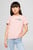 Детская розовая футболка MONOTYPE