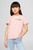 Детская розовая футболка MONOTYPE