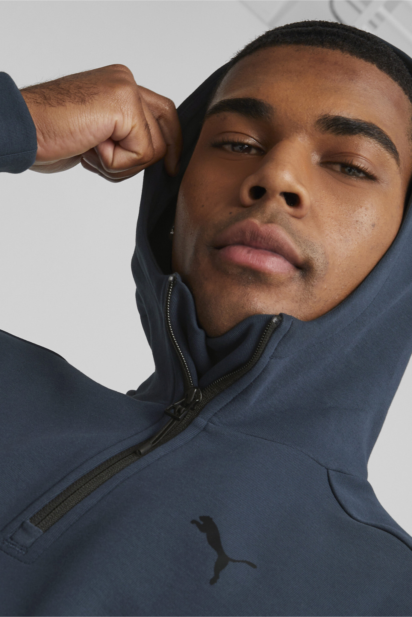 Puma half zip hoodie hotsell