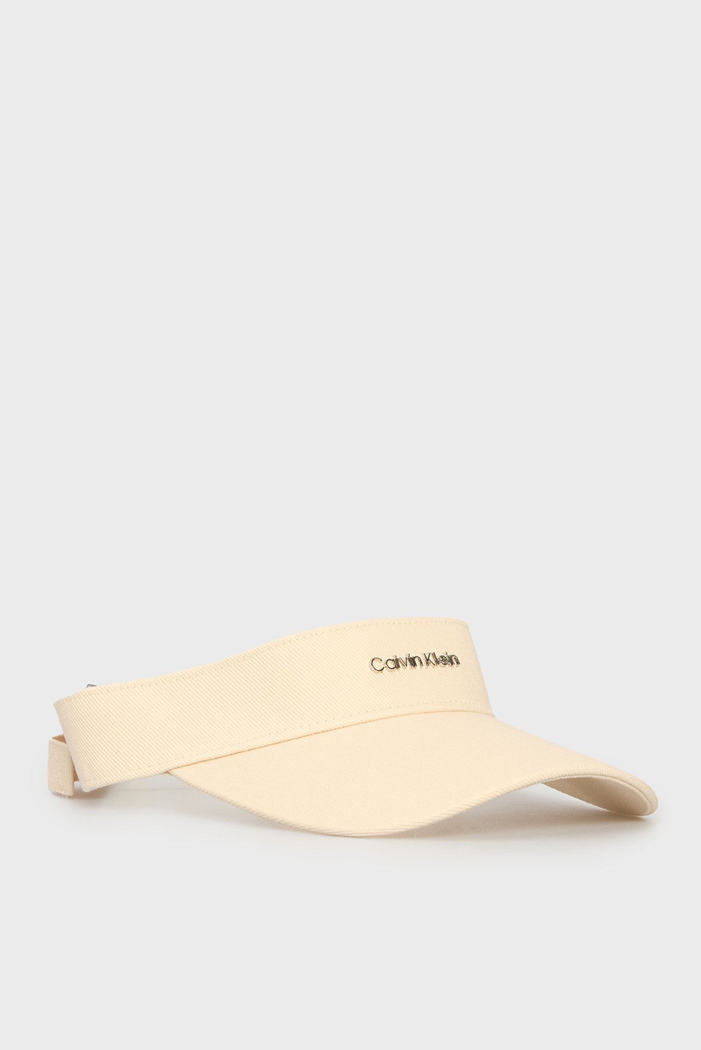 Женский белый козырек CALVIN KLEIN VISOR 1