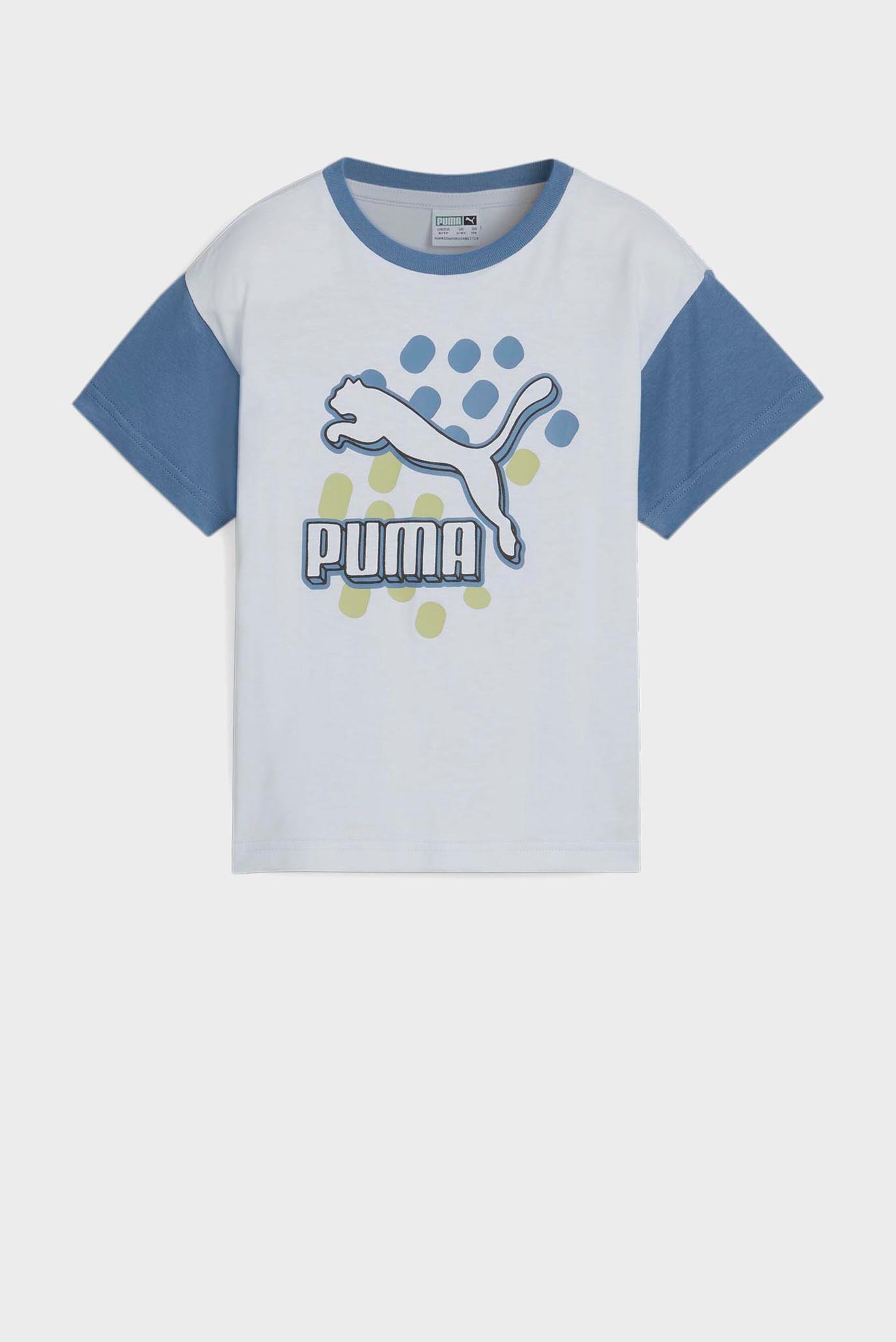 Дитяча біла футболка CLASSICS PUMA FC Tee Kids 1