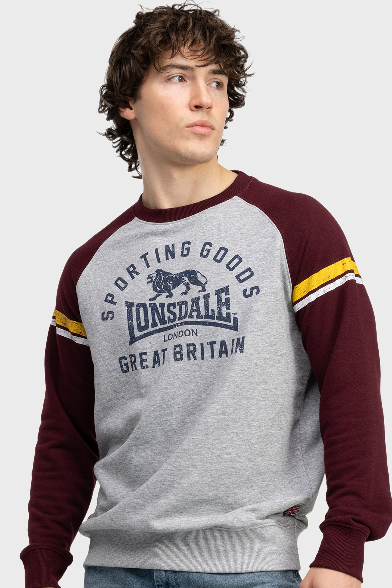 Мужской свитшот BREGIS Разноцветный L Lonsdale 117692 Мужской свитшот BREGIS Разноцветный L Lonsdale 117692
