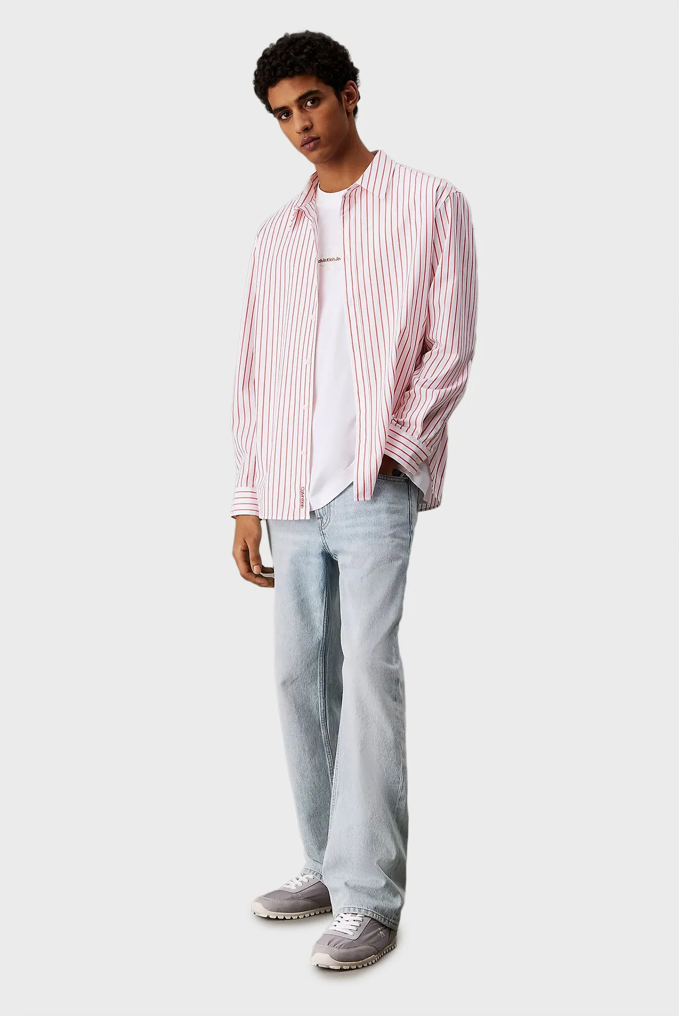 Мужская белая майка MONOLOGO SLEEVELESS TEE 3