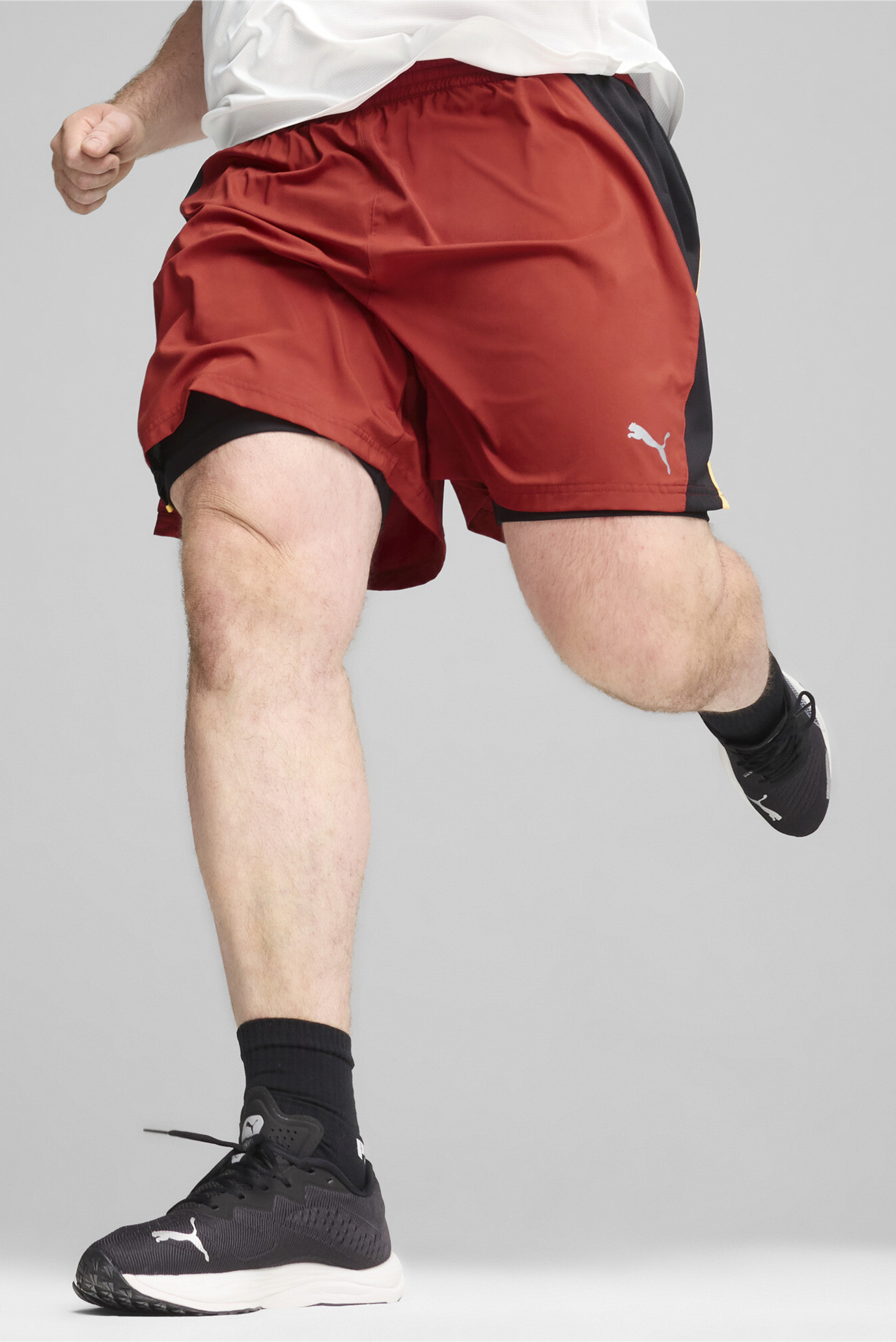 Чоловічі червоні шорти PUMA RUN Fav Velocity 2-in-1 Shorts Men 1