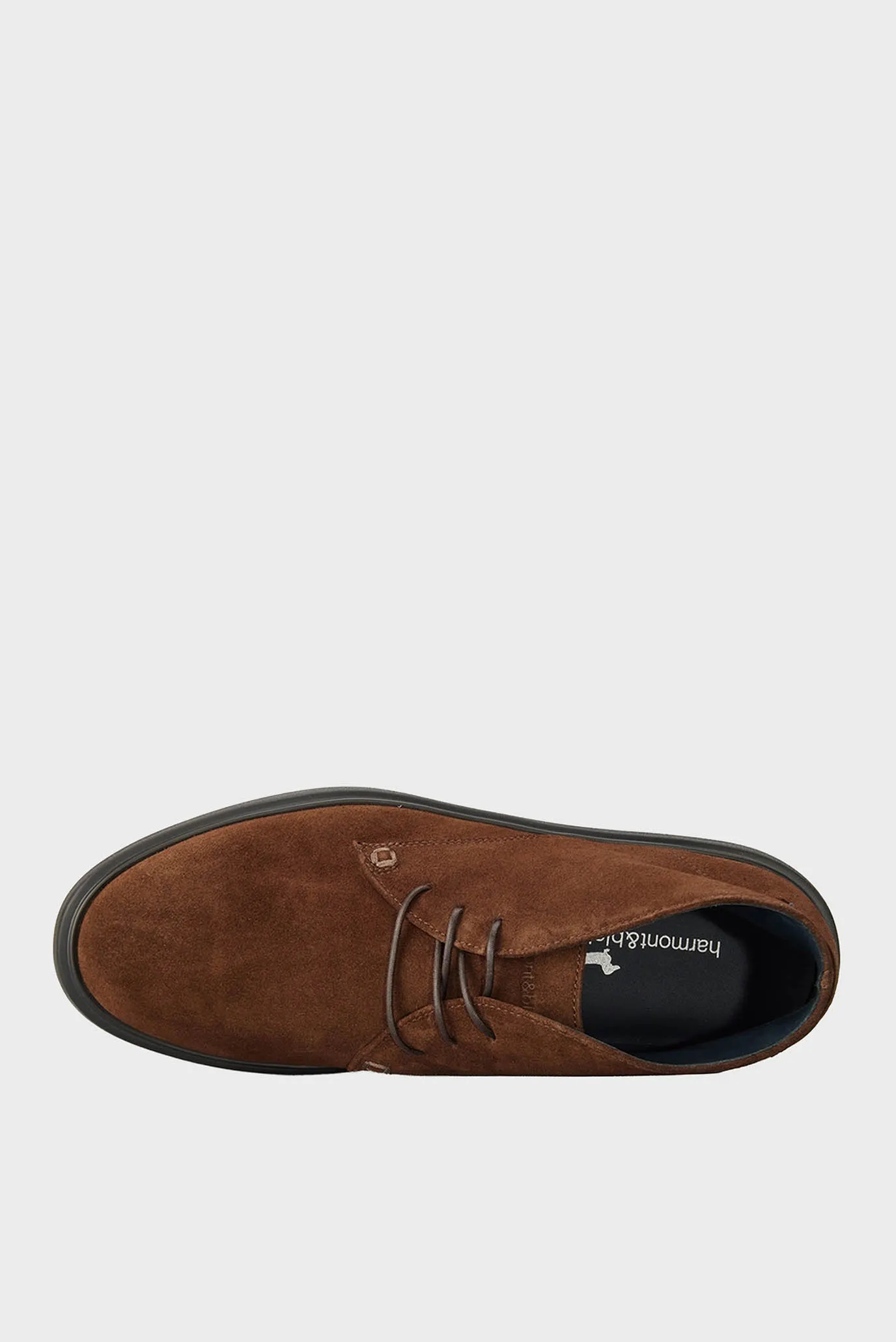 Мужские коричневые замшевые дерби 5