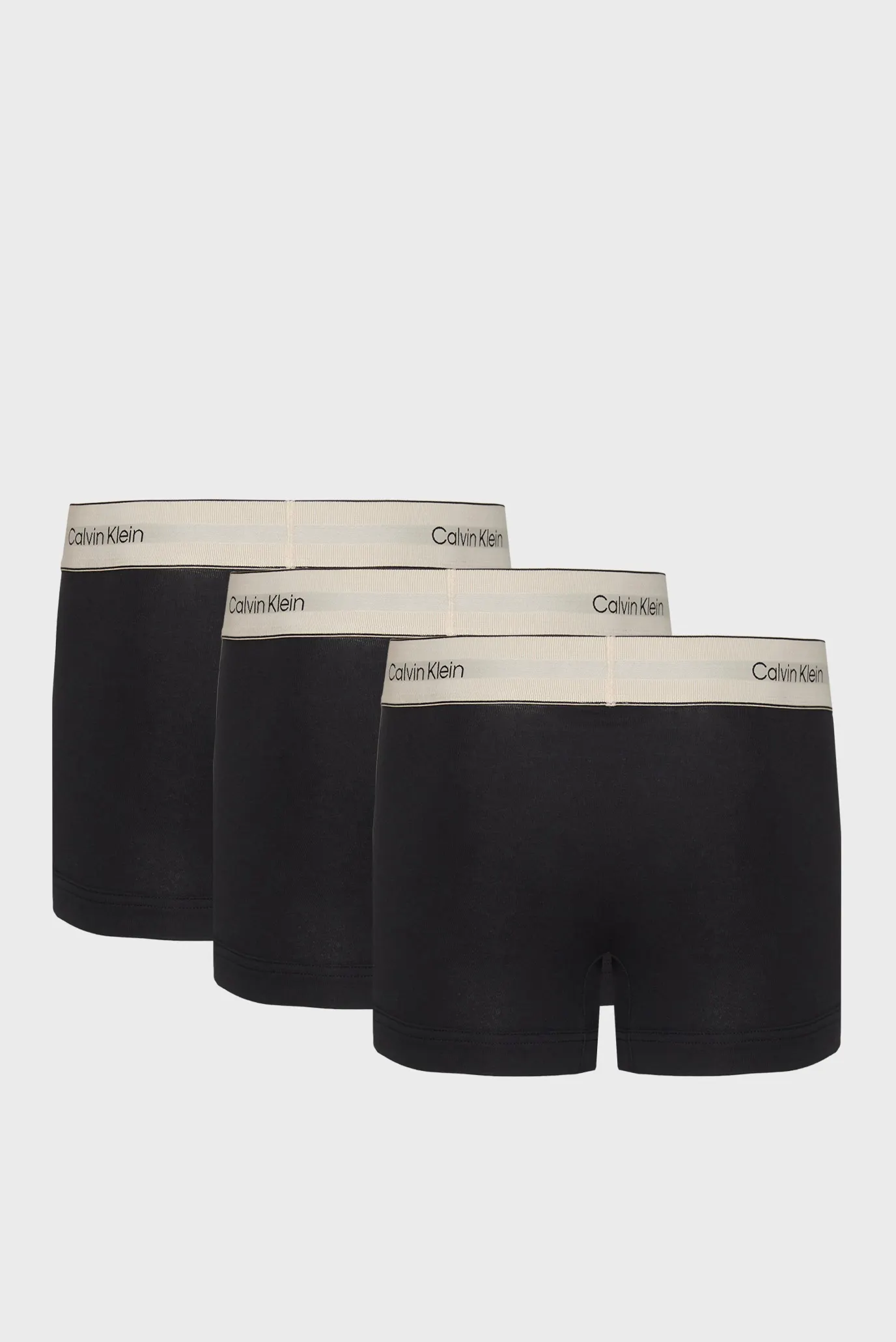 Чоловічі чорні боксери (3 шт) TRUNK 7