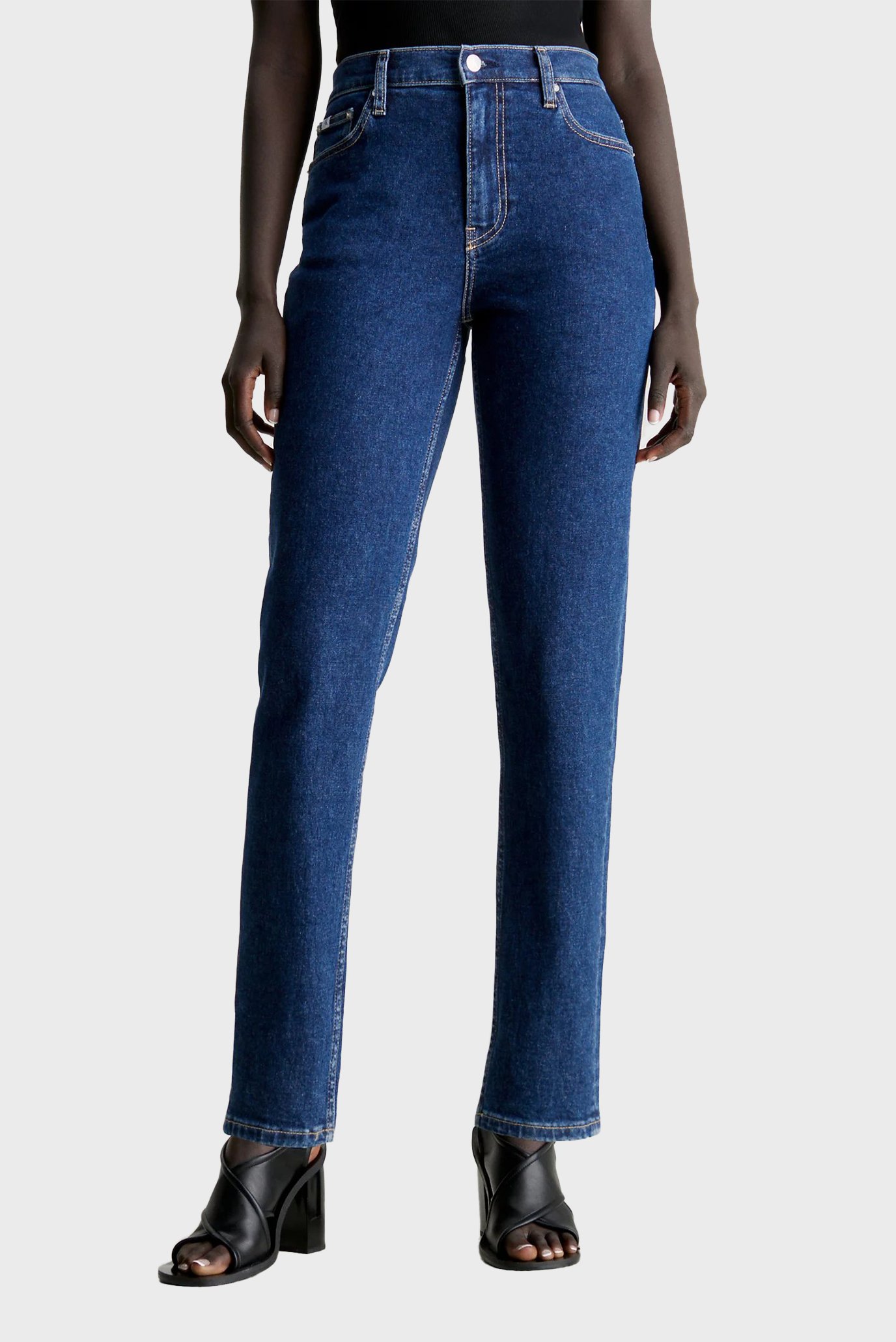 Жіночі сині джинси MOM JEAN 1