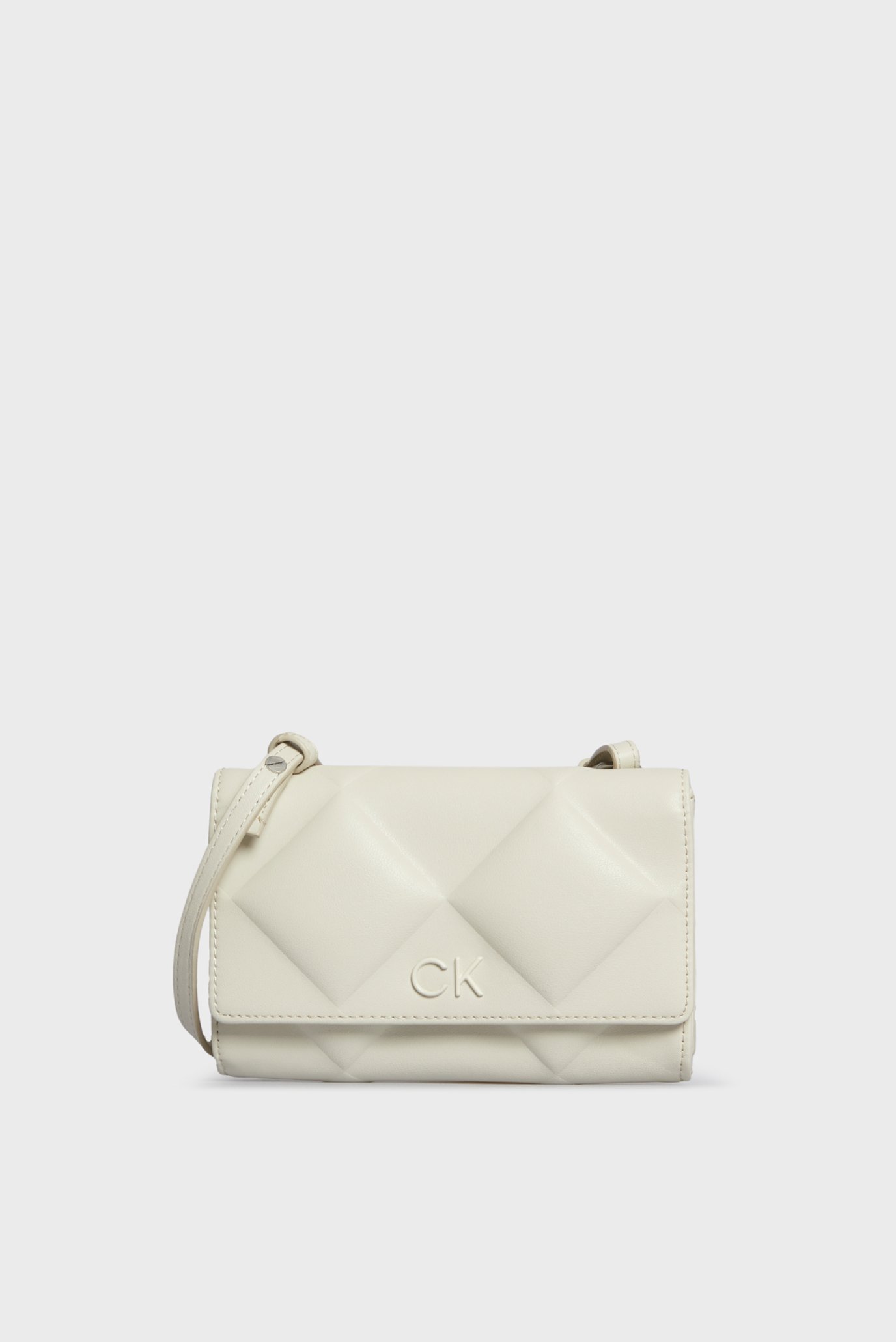 Женская белая сумка RE-LOCK QUILT MINI BAG 1