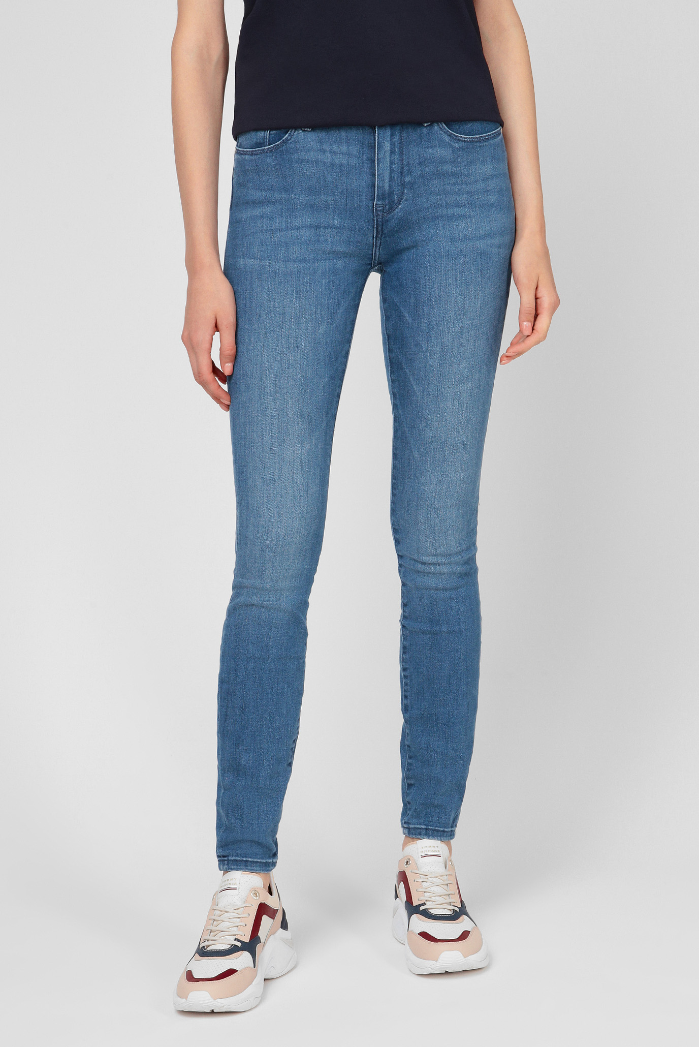Женские синие джинсы COMO SKINNY Синий 26-32 Tommy Hilfiger WW0WW28064 Женские синие джинсы COMO SKINNY Синий 26-32 Tommy Hilfiger WW0WW28064