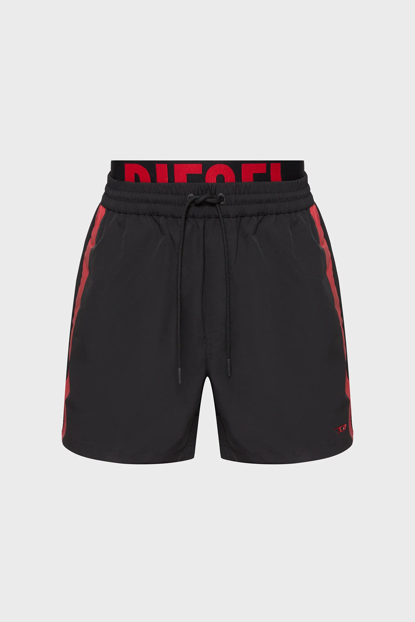 Чоловічі чорні плавальні шорти 5