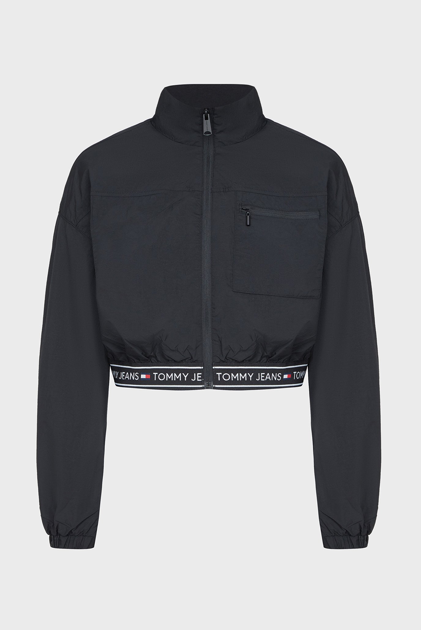 Женская черная ветровка TJW CRP TAPING WINDBREAKER EXT 1