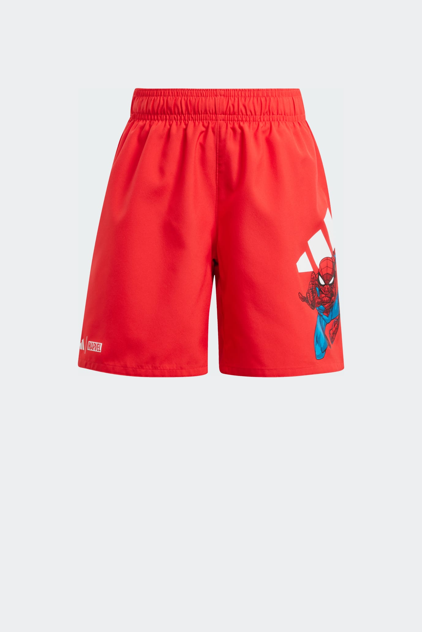 Дитячі червоні плавальні шорти adidas x Marvel Spider-Man Swim 5-Inch Kids 1