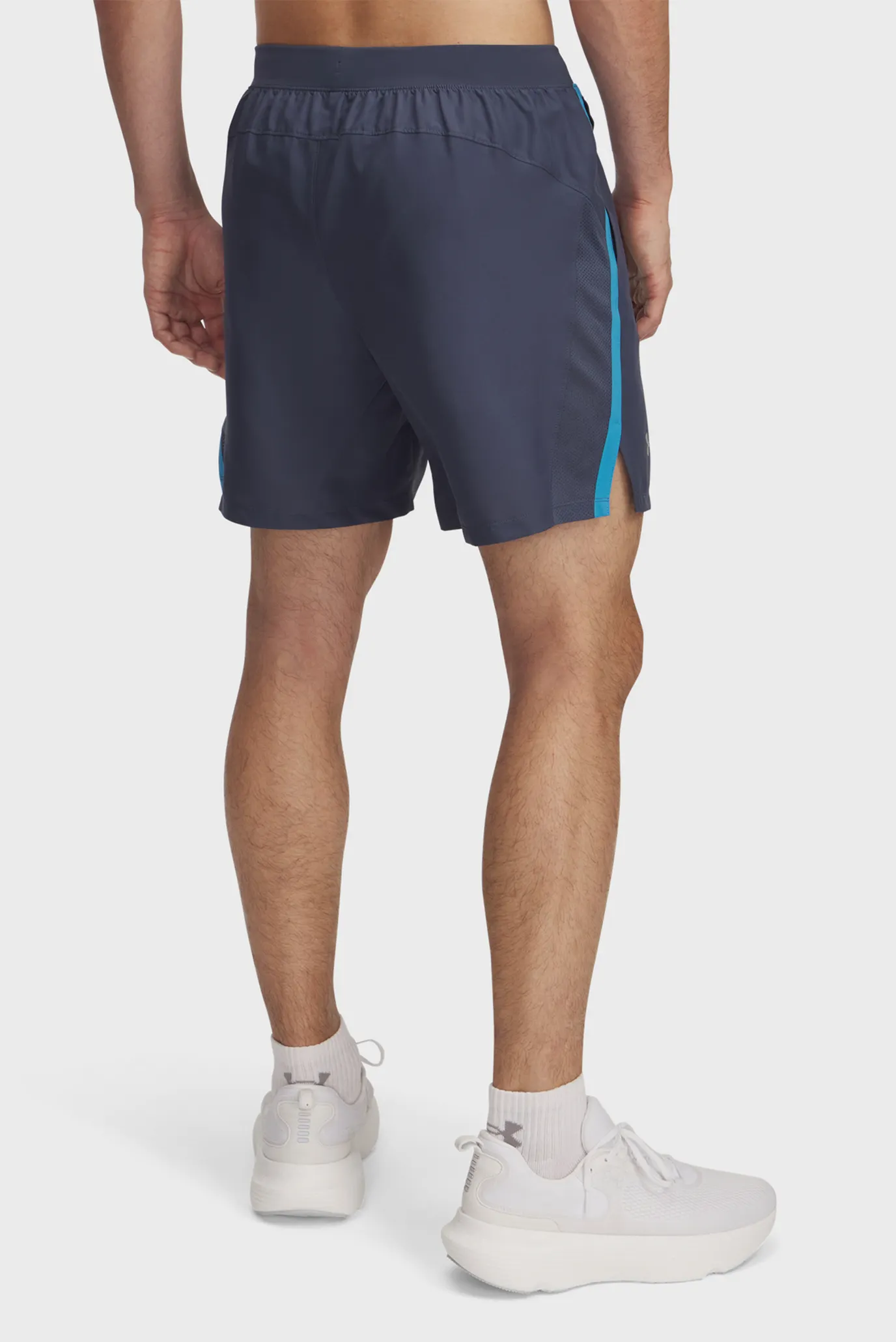 Мужские темно-серые шорты UA LAUNCH 7'' SHORTS 3