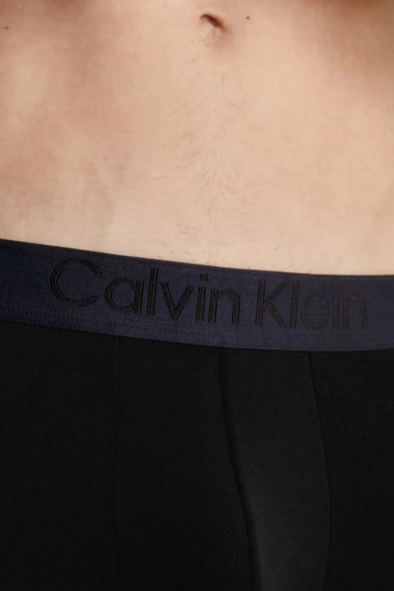 Мужские черные боксеры (3 шт) LOW RISE TRUNK 6