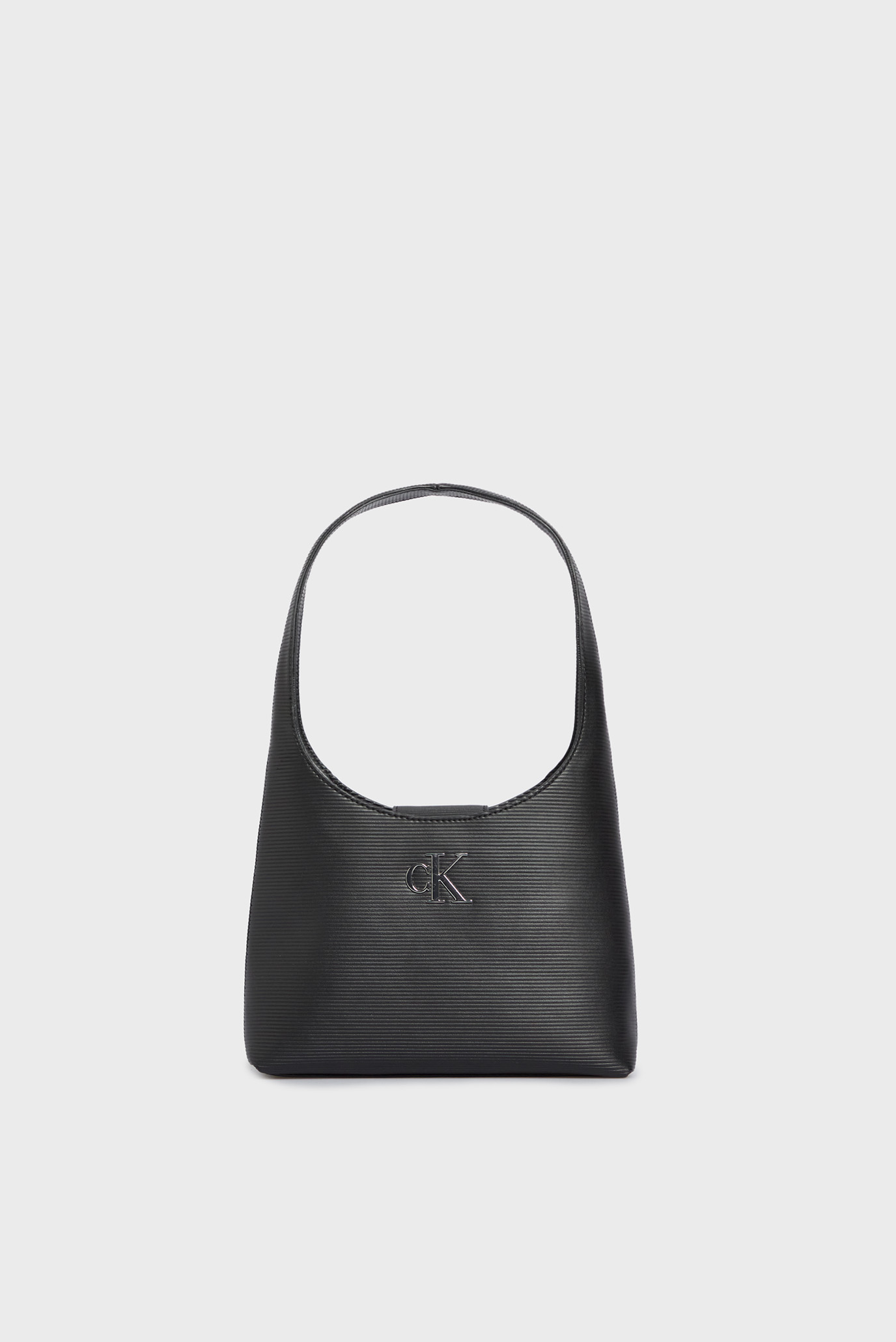 Женская черная сумка MINIMAL MONOGRAM SHOULDER BAG T 1