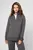 Жіноча темно-сіра спортивна кофта