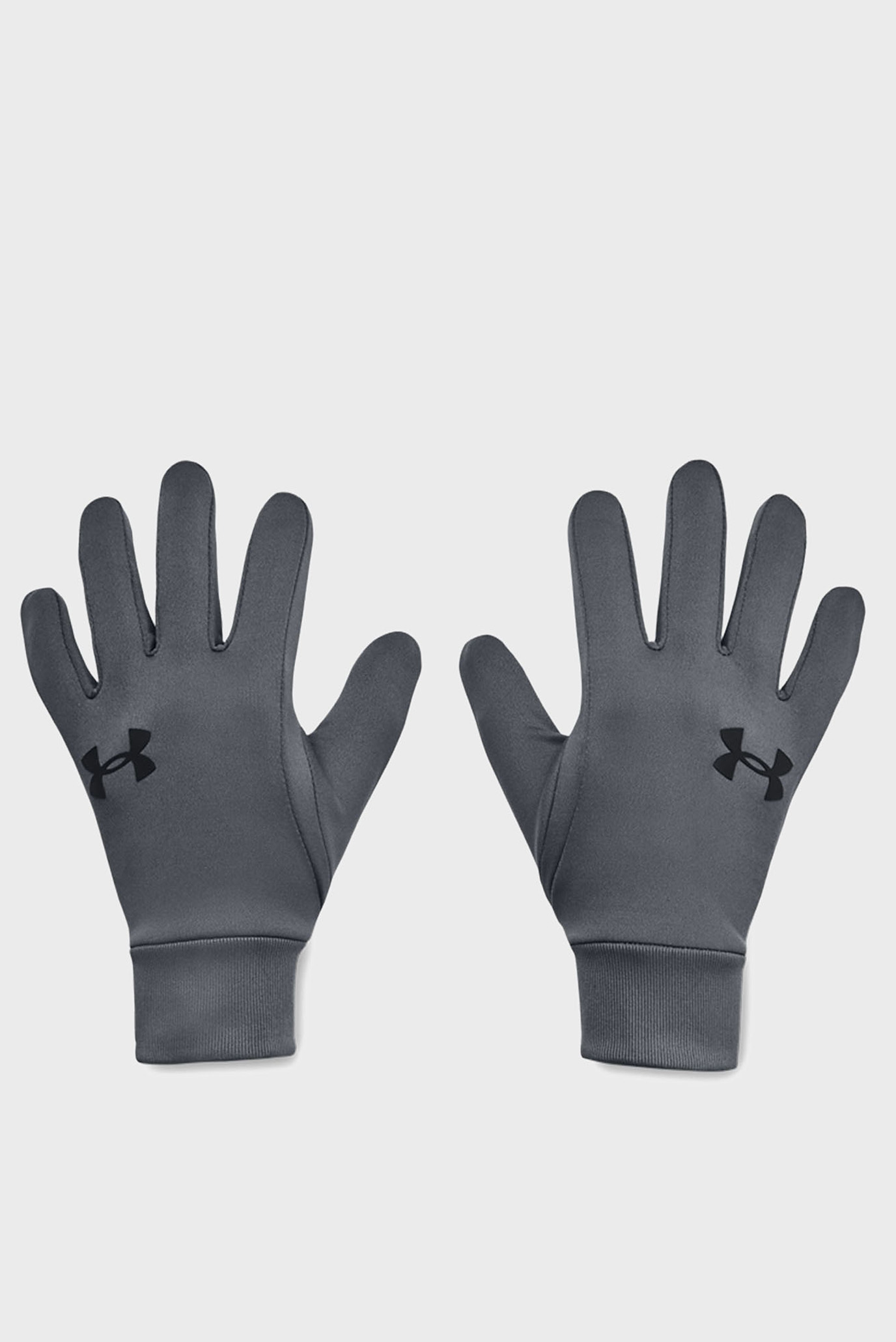 Мужские серые перчатки UA Men's Storm Liner 1