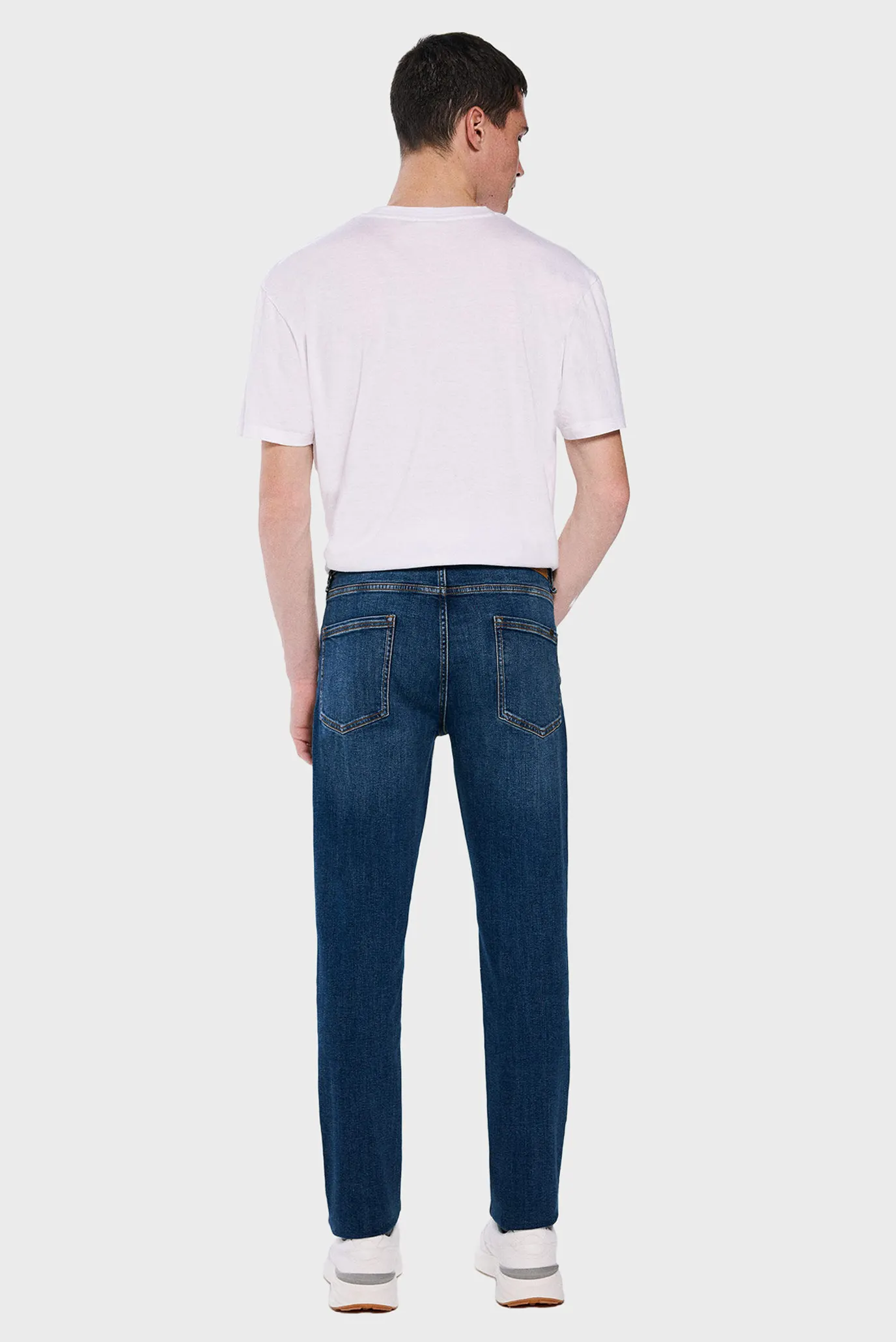 Мужские темно-синие джинсы Skinny 3