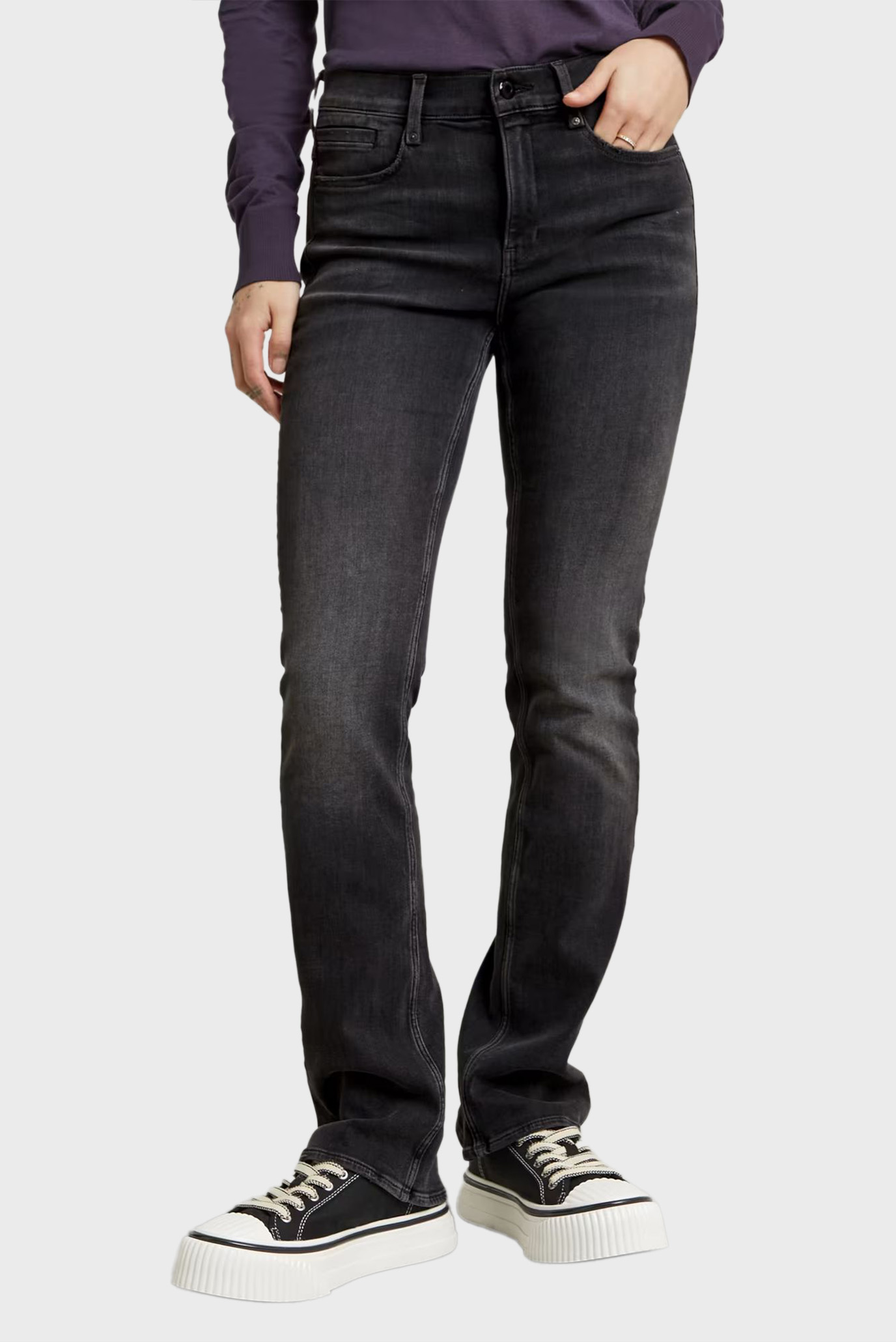 Женские черные джинсы Noxer Bootcut Wmn Черный 24-30 G-Star RAW D21437,D431 Женские черные джинсы Noxer Bootcut Wmn Черный 24-30 G-Star RAW D21437,D431