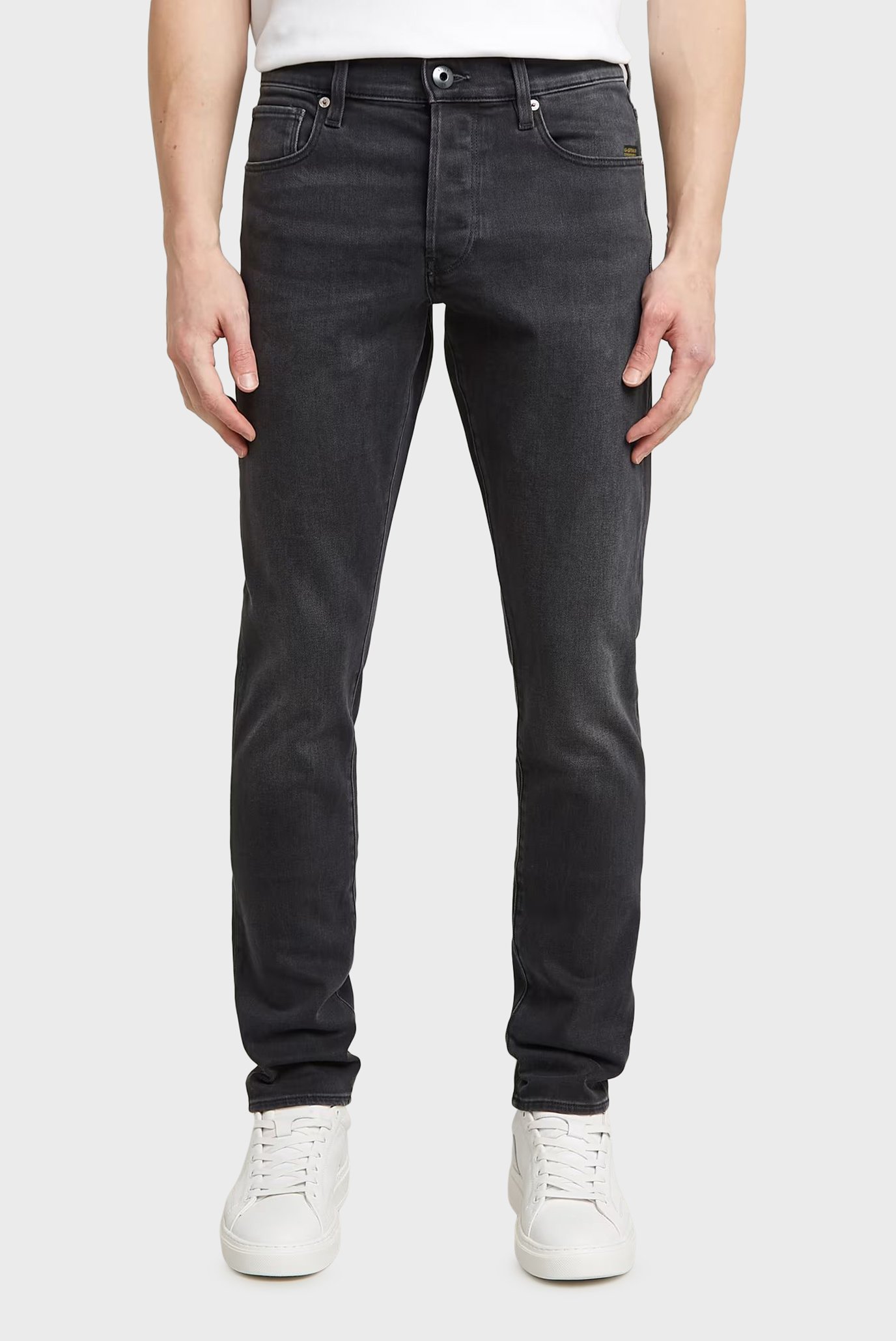 Мужские серые джинсы 3301 Slim Серый 28-32 G-Star RAW 51001,B479 Мужские серые джинсы 3301 Slim Серый 28-32 G-Star RAW 51001,B479