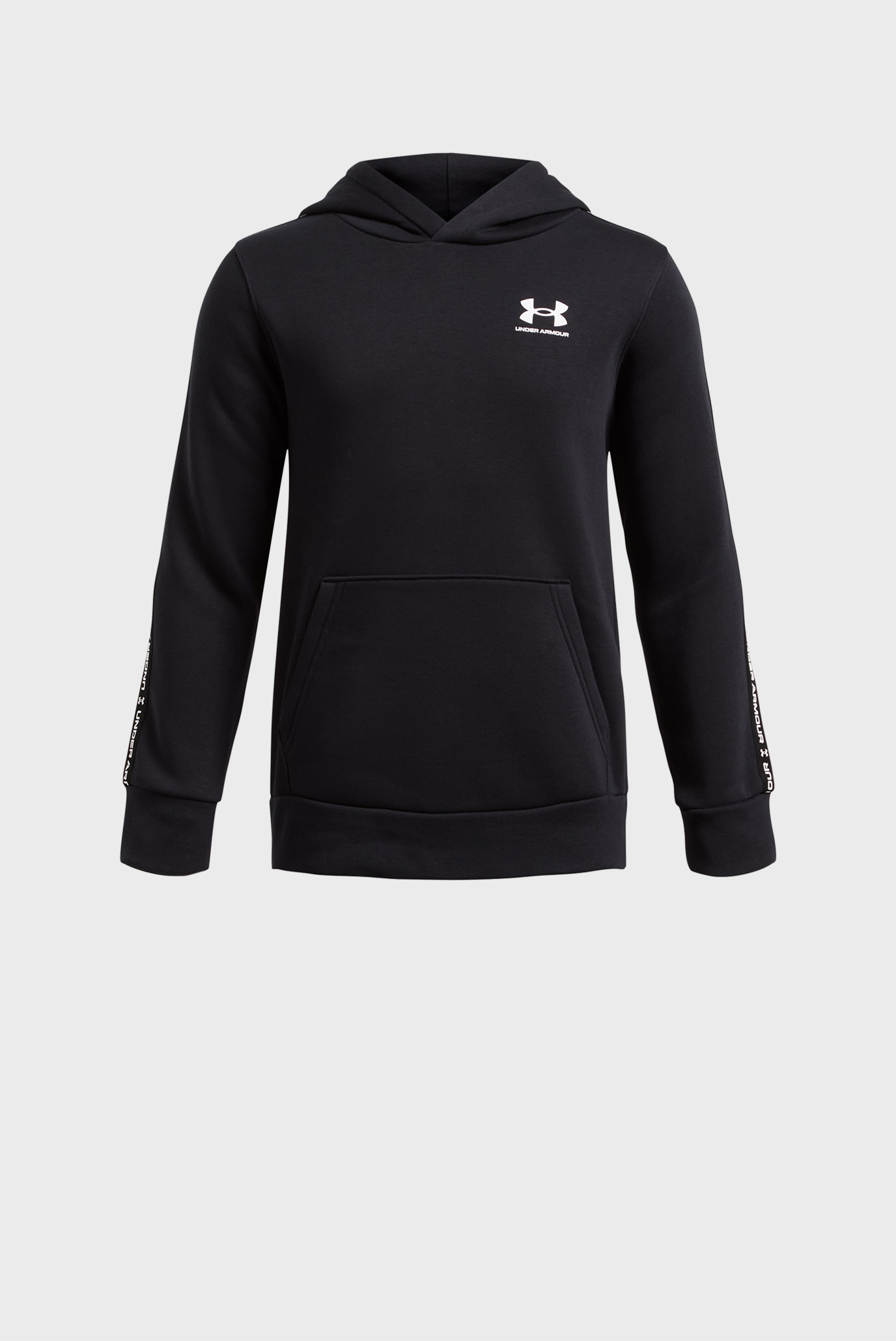 Детское черное худи B Icon Flc HD Taping Черный 10 Under Armour 1390293-001 Детское черное худи B Icon Flc HD Taping Черный 10 Under Armour 1390293-001