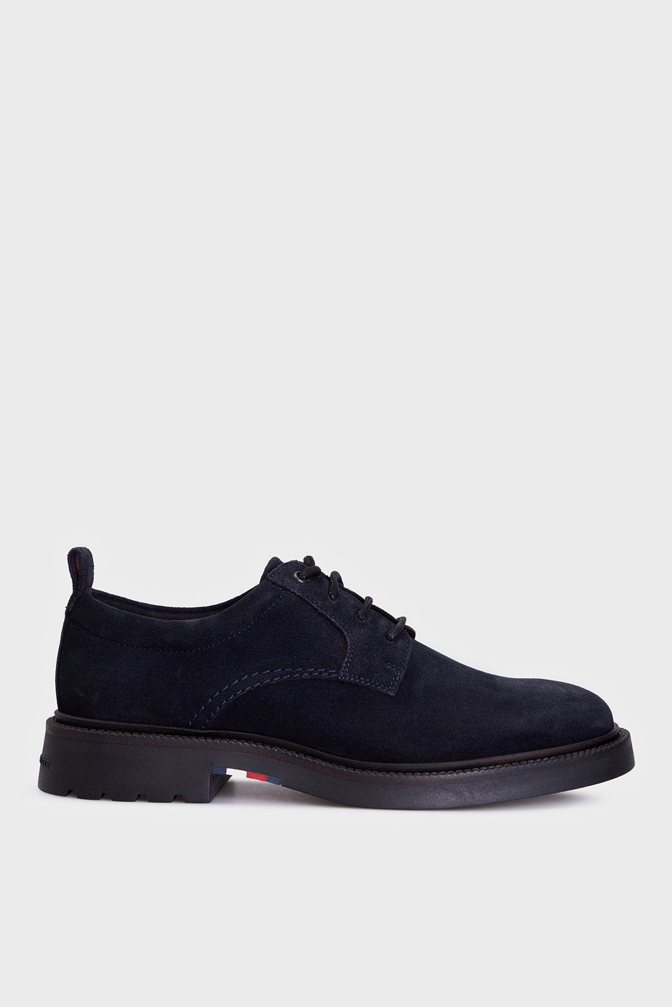 Чоловічі темно-сині замшеві дербі LIGHT HILFIGER LWT SUEDE SHOE 1