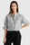 Женская рубашка в полоску STRIPED EASY FIT COLLARLSS SHIRT