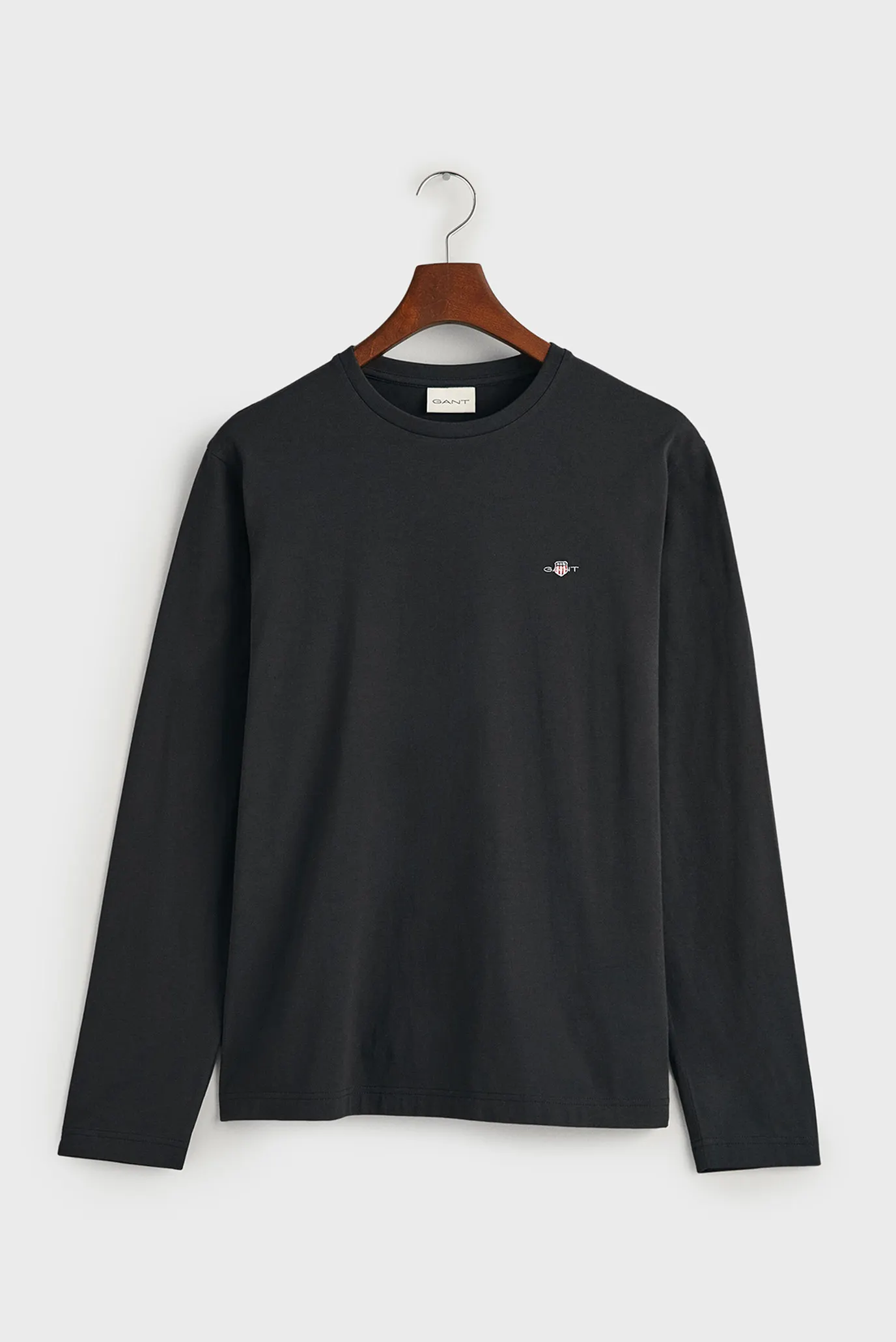 Мужской черный лонгслив REG SHIELD 5