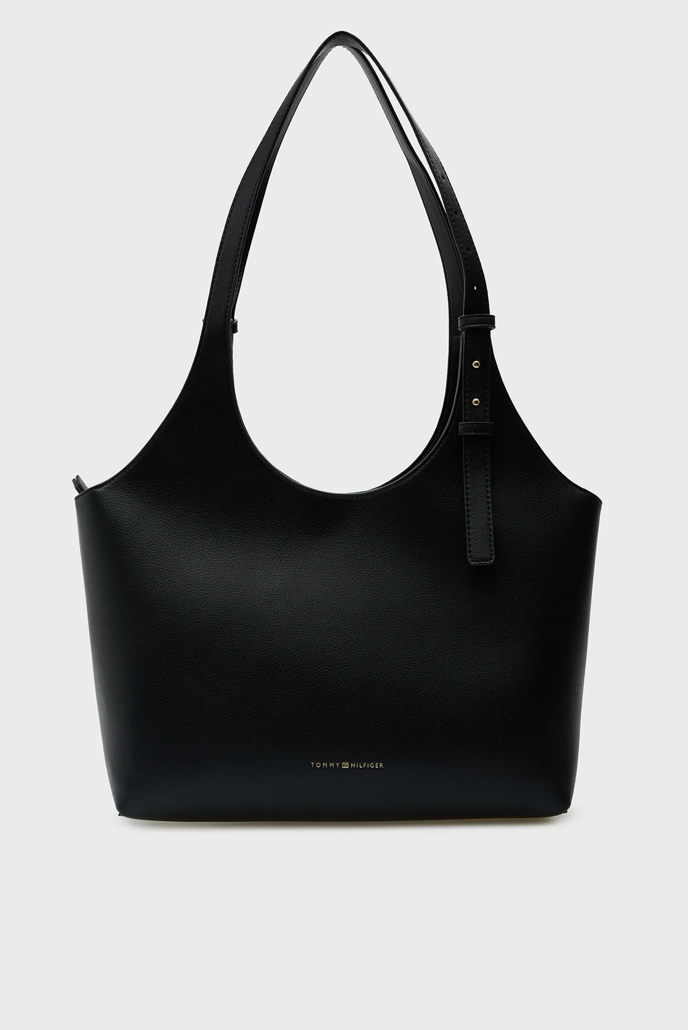 Женская черная сумка TOTE Черный ONESIZE Tommy Hilfiger AW0AW18232