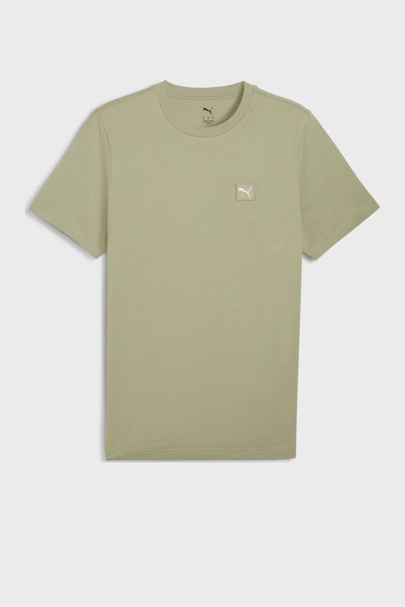 Мужская оливковая футболка Essentials Elevated Tee Men 1