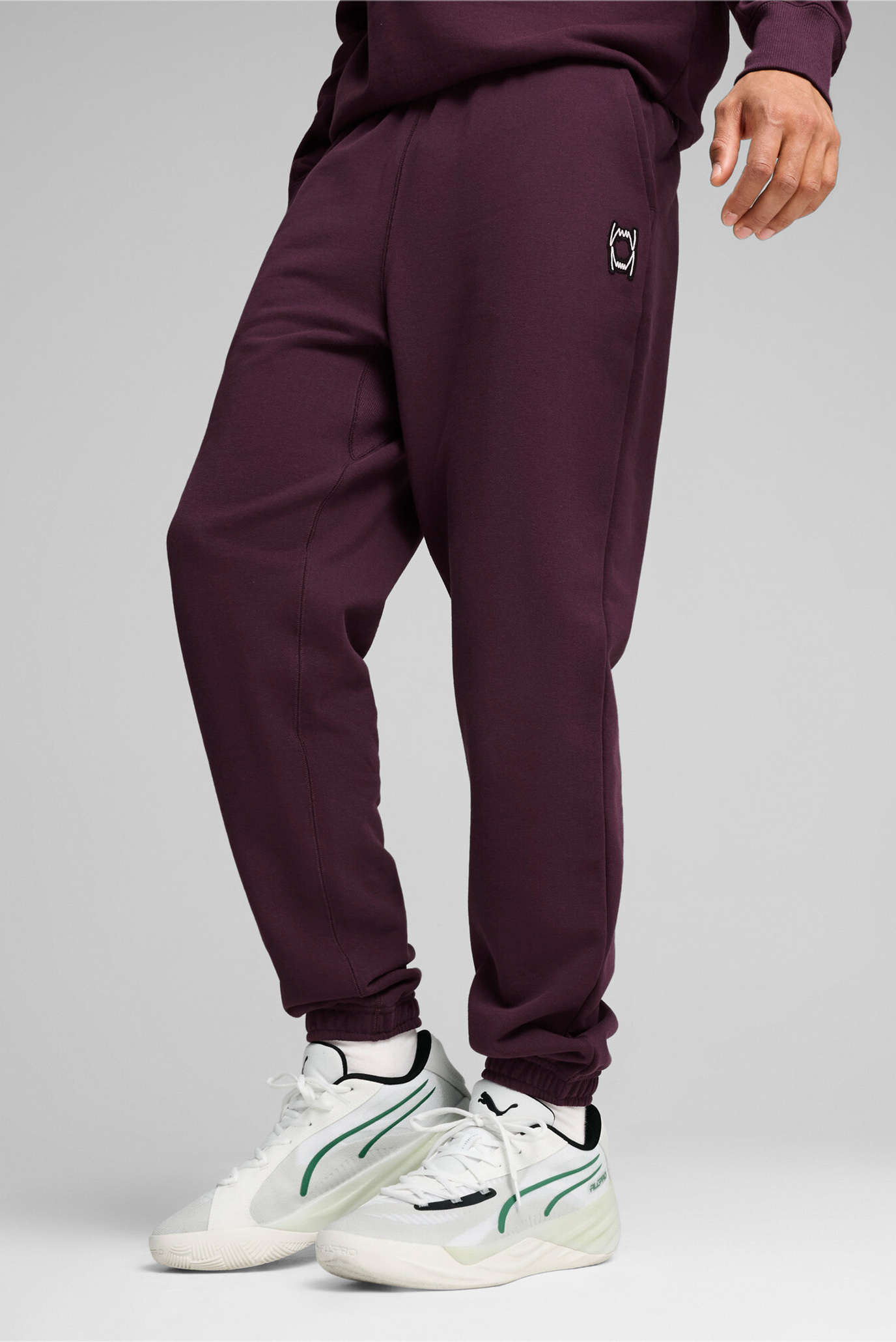 Чоловічі фіолетові спортивні штани Pivot Basketball Sweat Pants Men 1