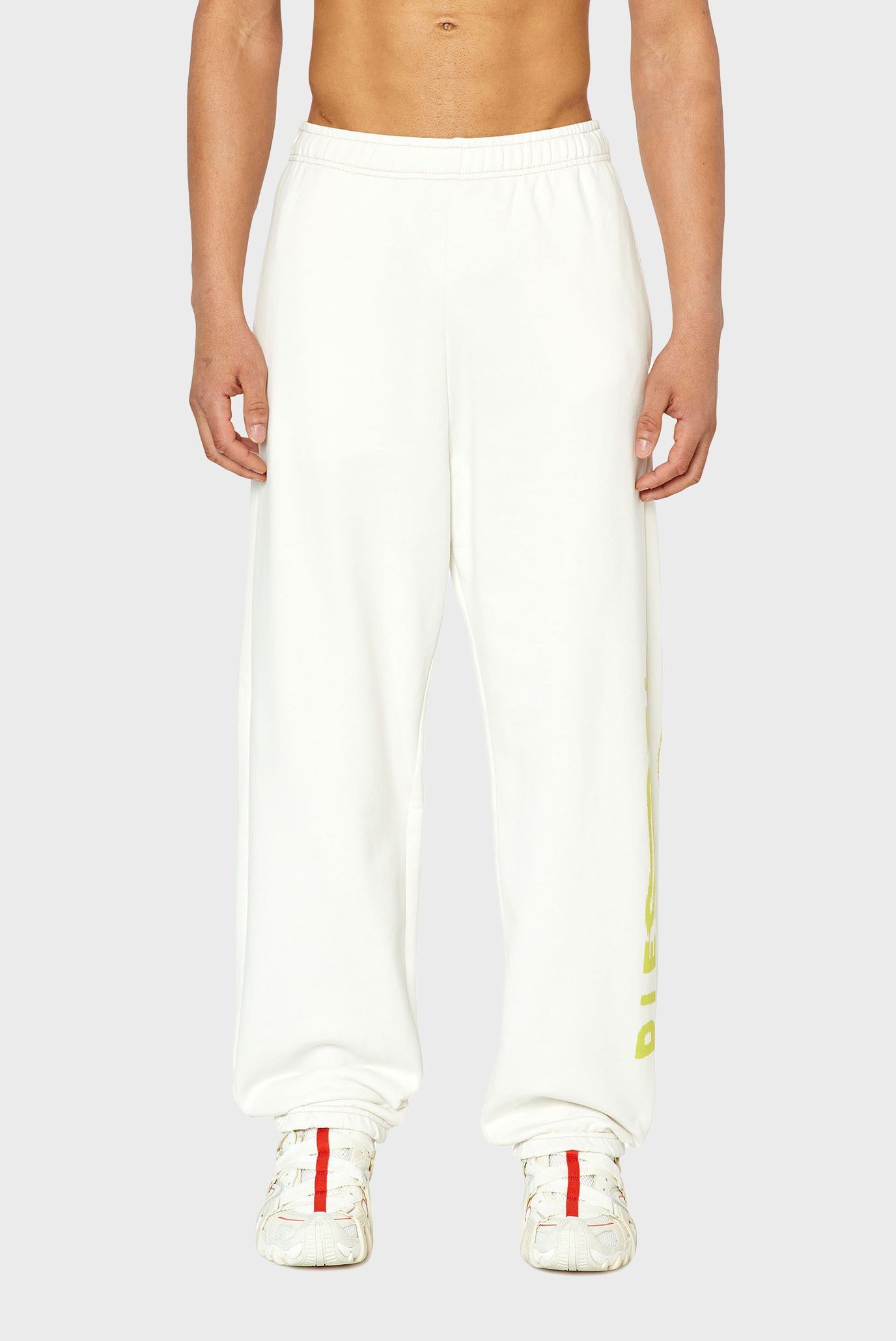 Мужские белые спортивные брюки P-MARKY-G1 1