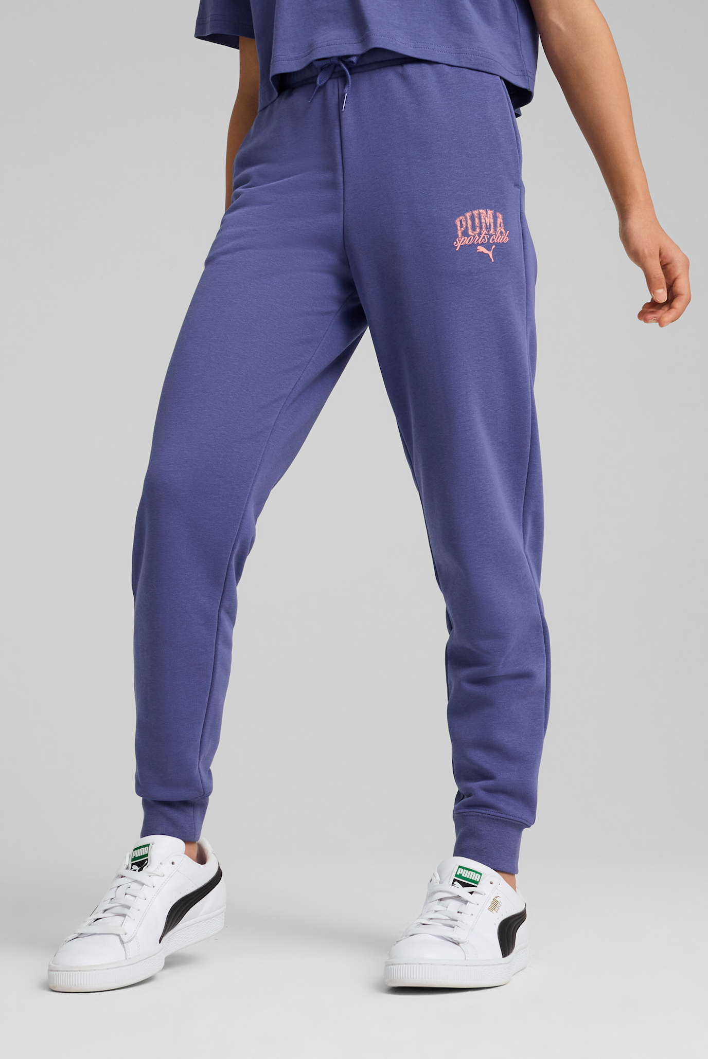 Детские синие спортивные брюки PUMA Class Sweatpants Youth 1