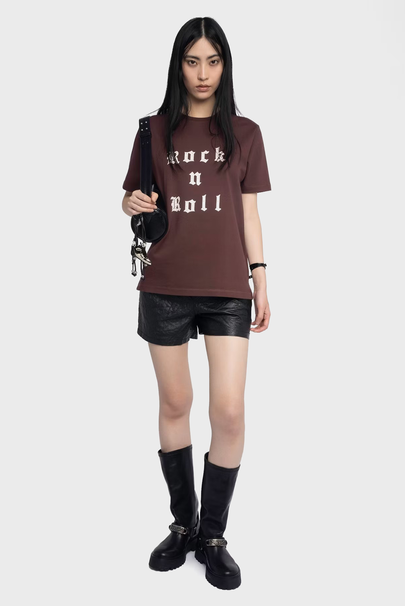 Женская бордовая футболка Edwin Бордовый S ZADIG&VOLTAIRE JWTS02868_BURGUNDY Женская бордовая футболка Edwin Бордовый S ZADIG&VOLTAIRE JWTS02868_BURGUNDY