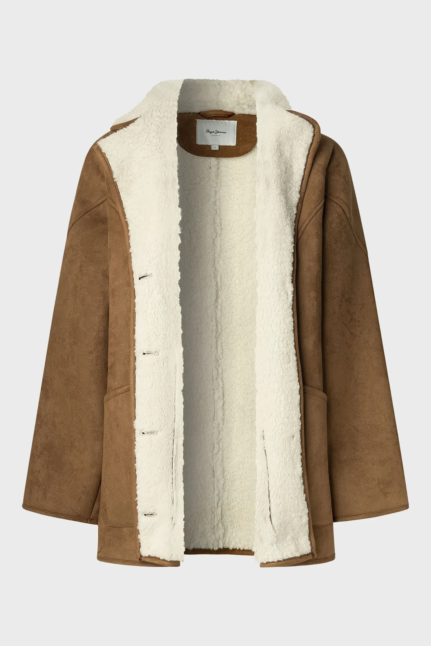 Жіноча коричнева дублянка TERESA 3