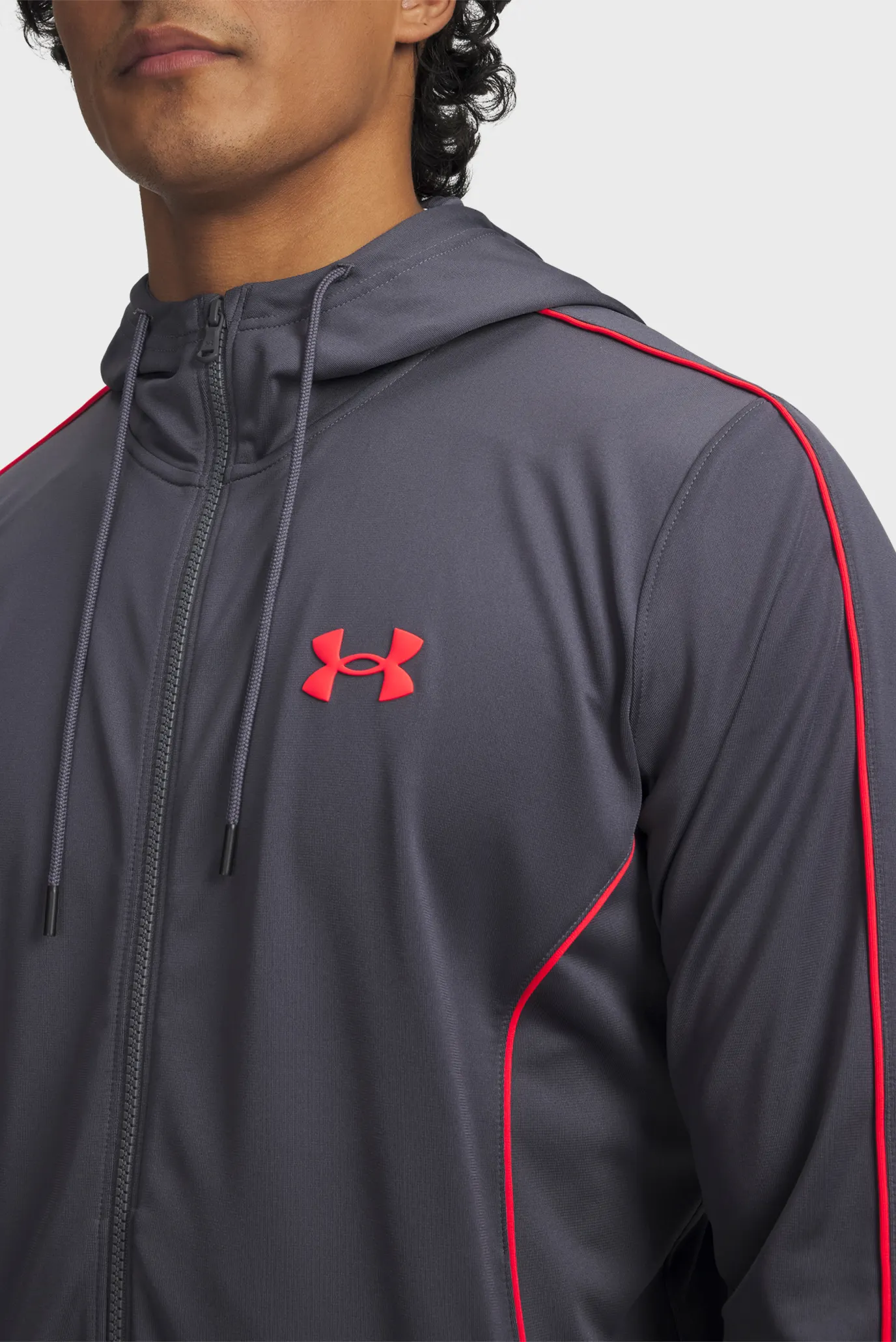 Чоловічий темно-сірий спортивний костюм (худі, штани) UA EMEA Tracksuit Novelty 2