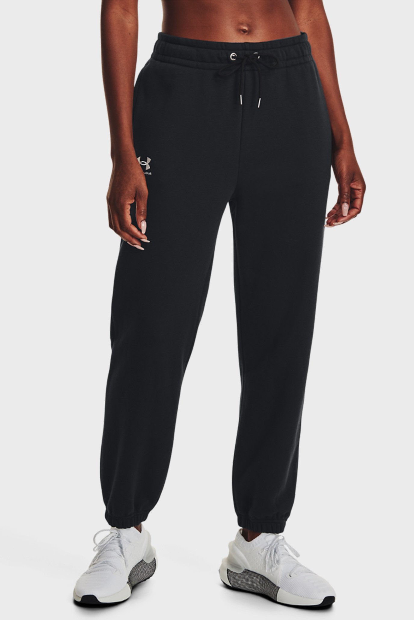 Жіночі чорні спортивні штани Essential Fleece Joggers-BLK 1