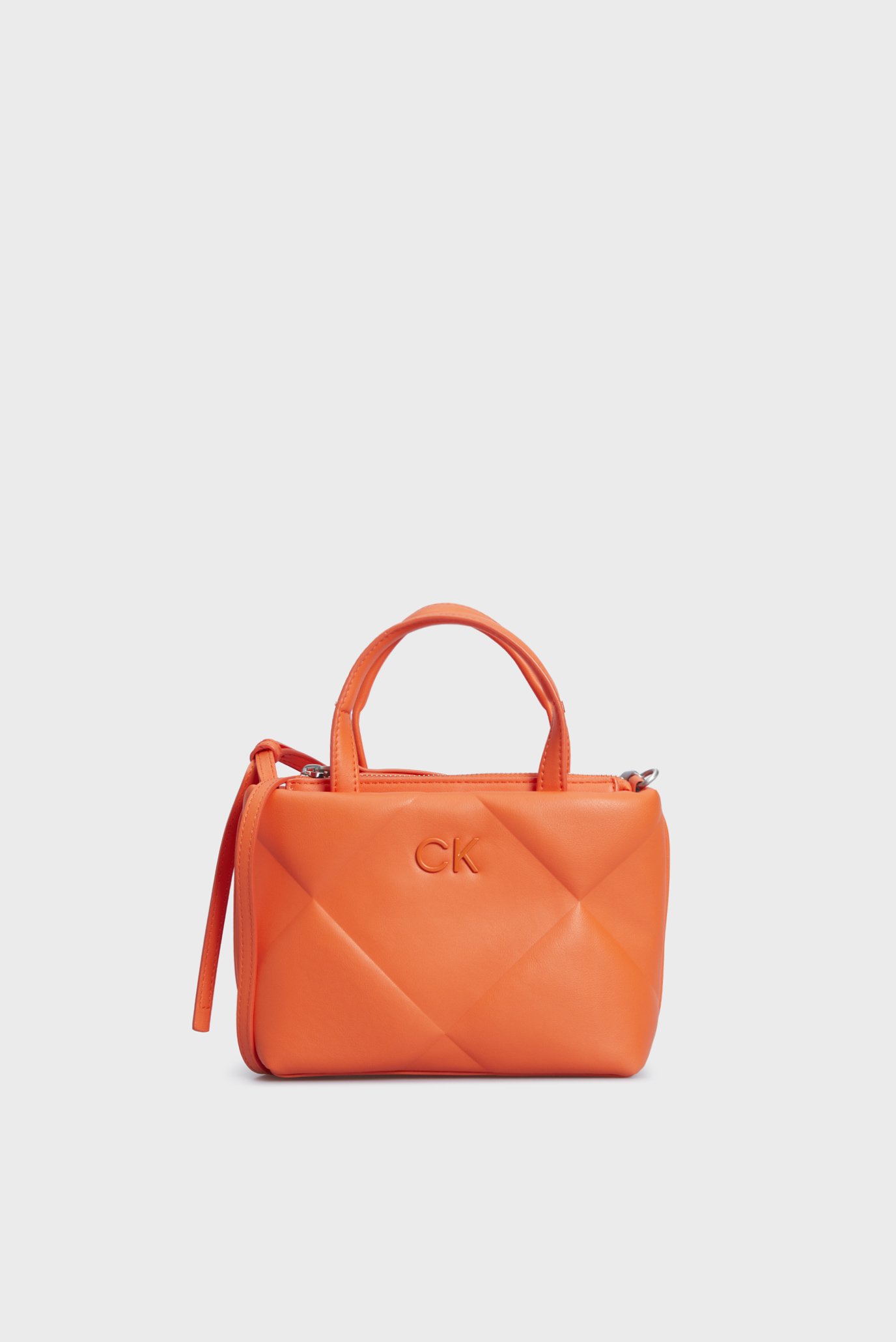 Женская оранжевая сумка RE-LOCK QUILT TOTE MINI 1