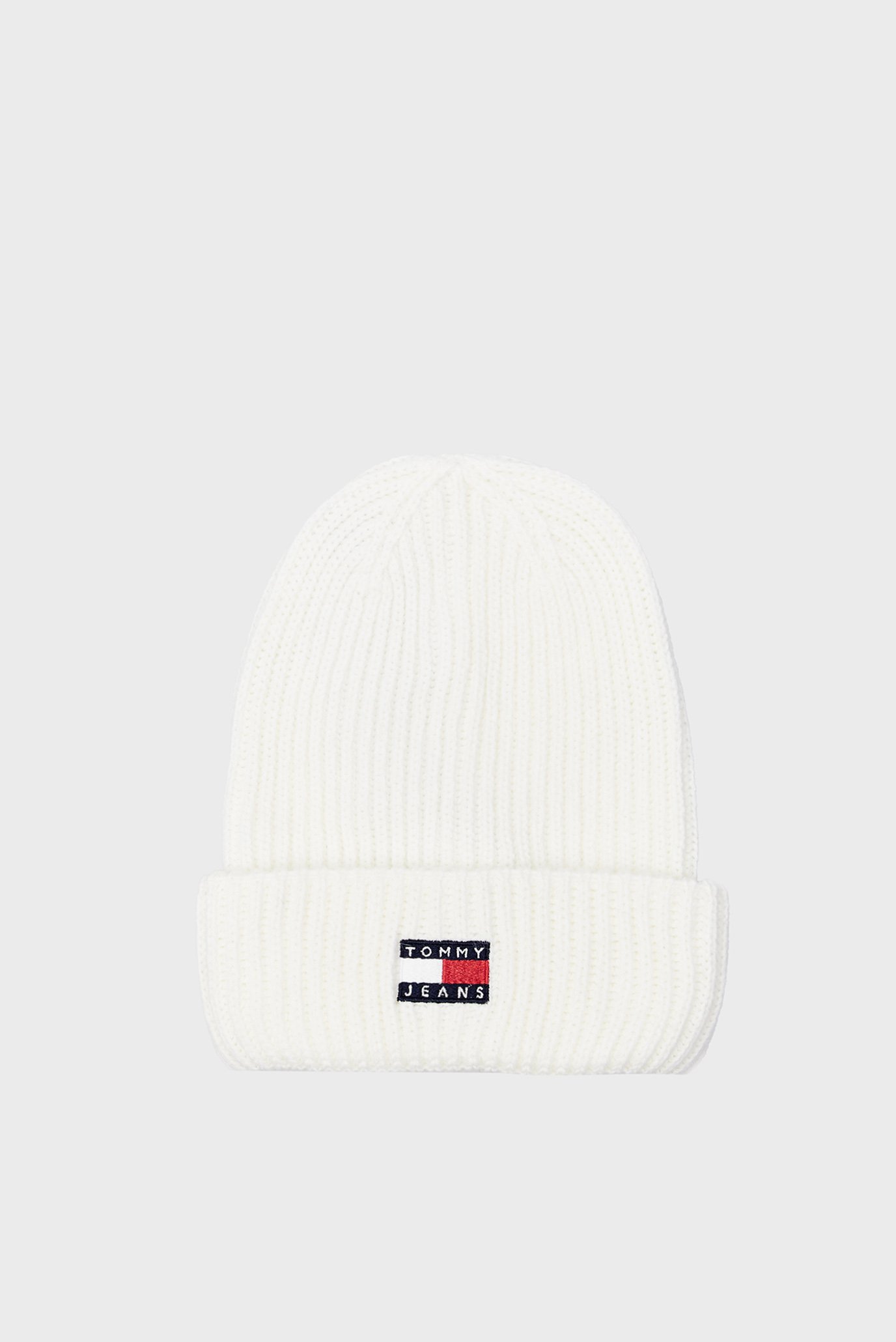 Женская белая шапка TJW HERITAGE BEANIE 1