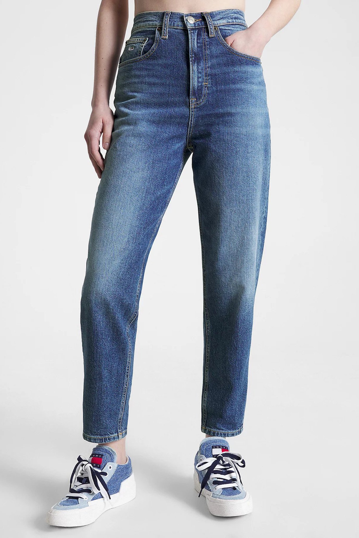 Жіночі сині джинси MOM JEAN UHR TPR CG5136 1