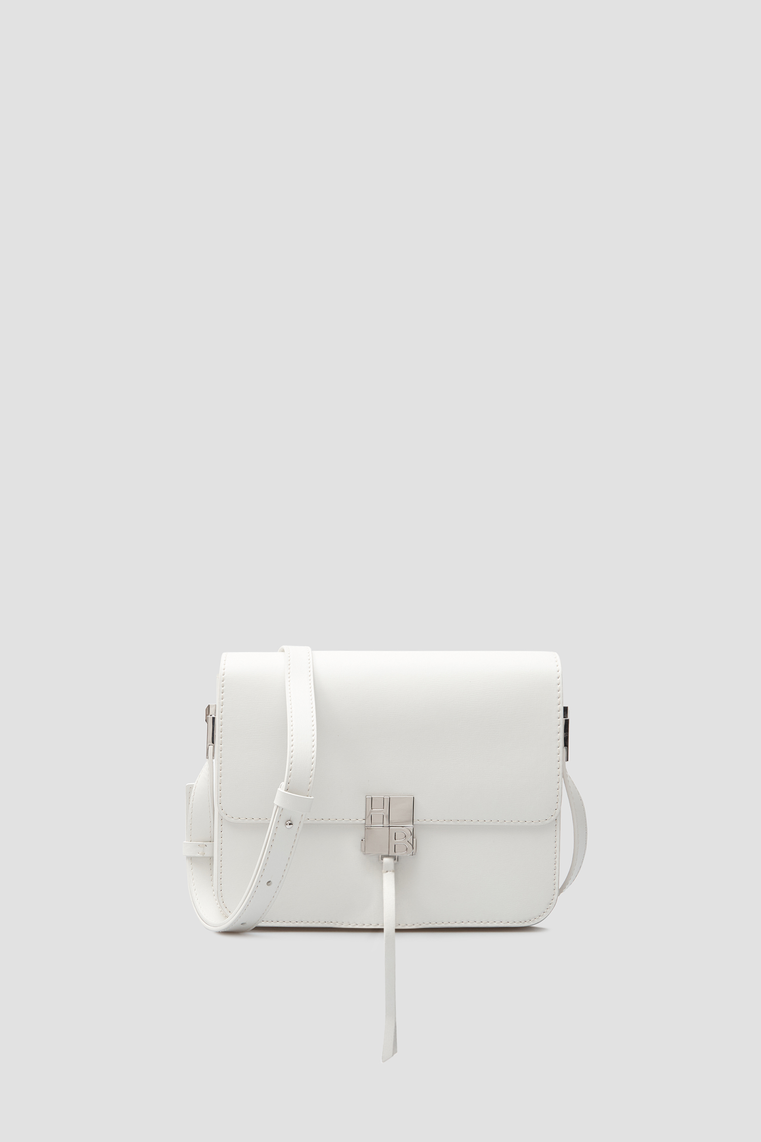 Женская белая кожаная сумка 1
