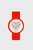 Жіночий червоний годинник O clock 4074