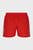Чоловічі червоні плавальні шорти MEDIUM DRAWSTRING TAPE