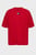 Мужская красная футболка TJCU ESSENTIAL TEE