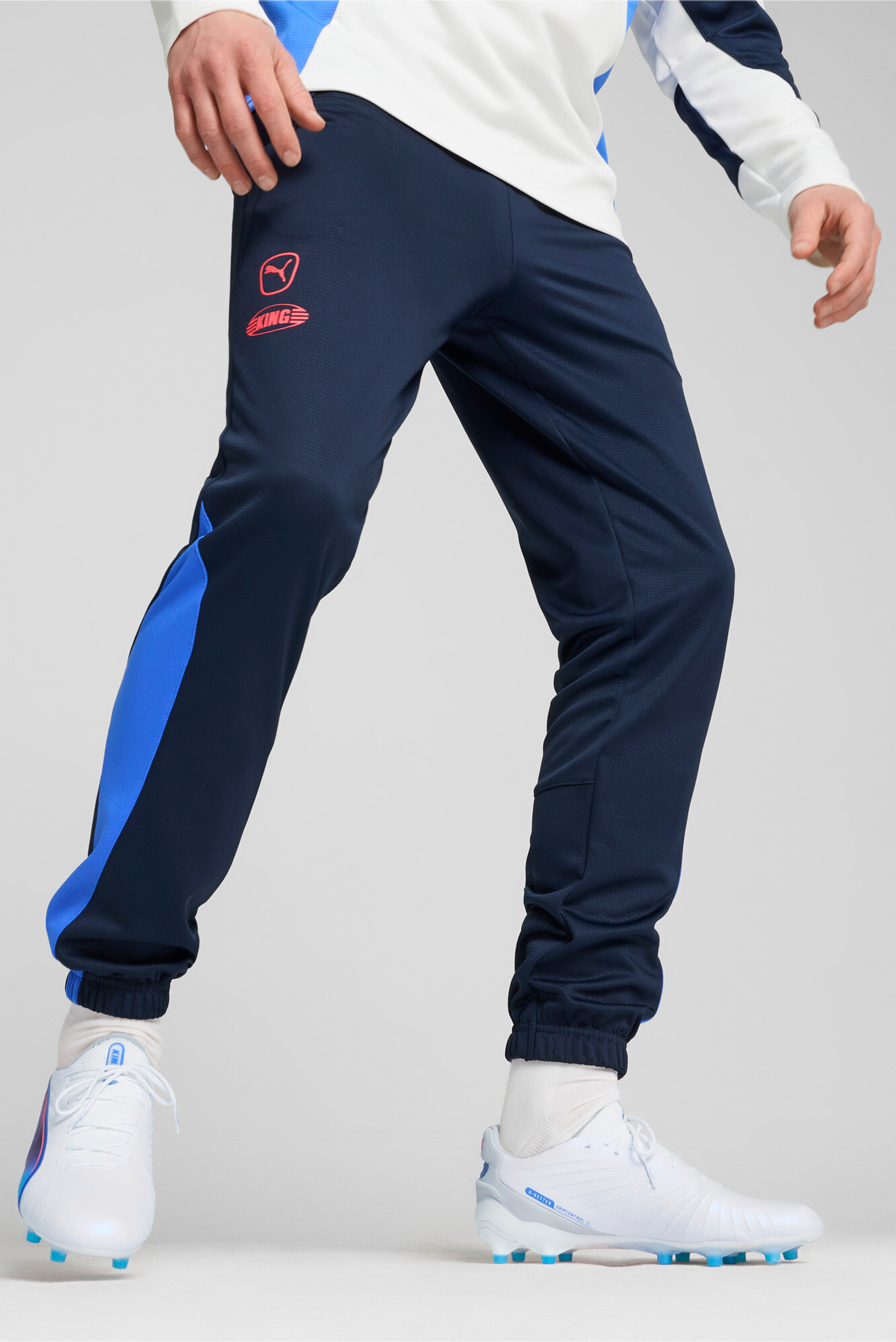 Чоловіяі темно-сині спортивні штани KING Pro Men's Football Training Pants 1