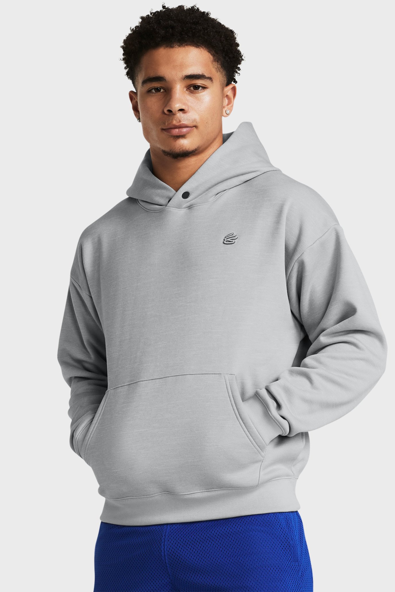 Мужское серое худи Curry Greatest Hoodie 1