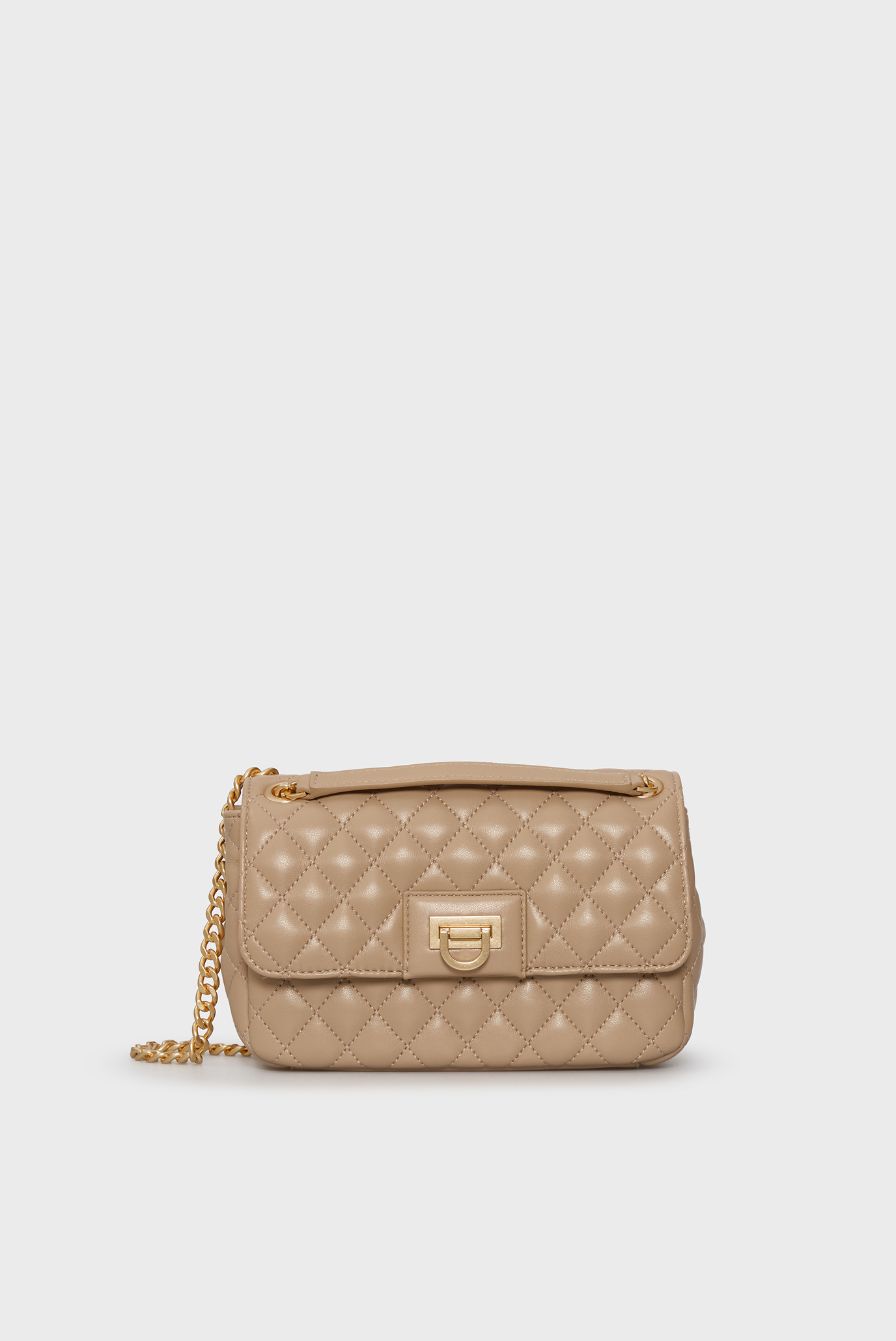 Женская бежевая кожаная сумка FINLEY Бежевый ONESIZE DKNY R523KI60 Женская бежевая кожаная сумка FINLEY Бежевый ONESIZE DKNY R523KI60