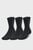 Чорні шкарпетки (3 пари) UA 3-Maker Mid-Crew