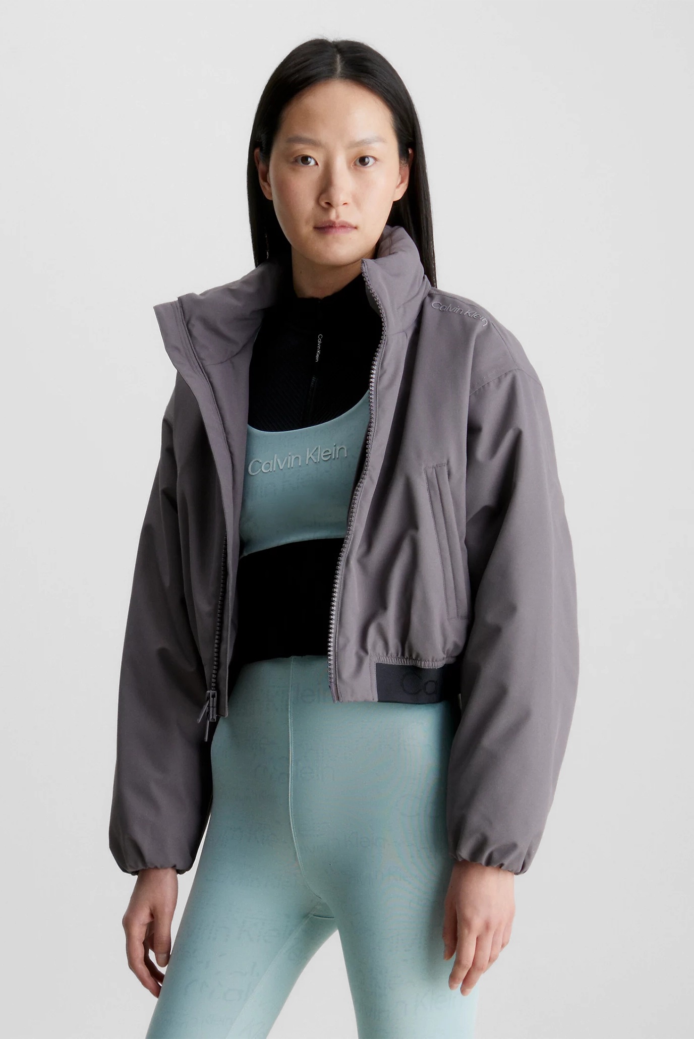 Жіноча сіра куртка PW - Padded Jacket 1
