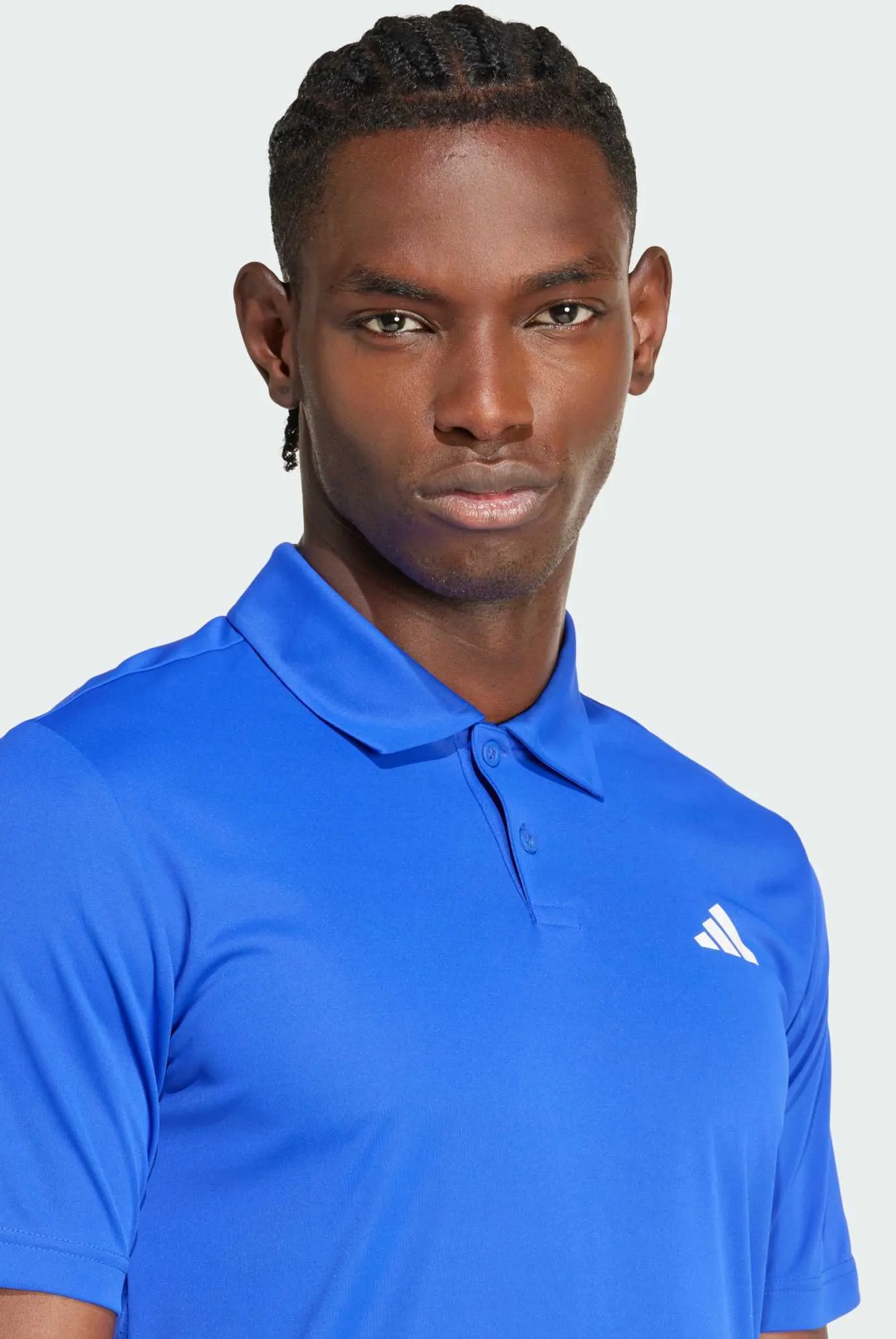 Мужское синее поло Club 3-Stripes Tennis 4